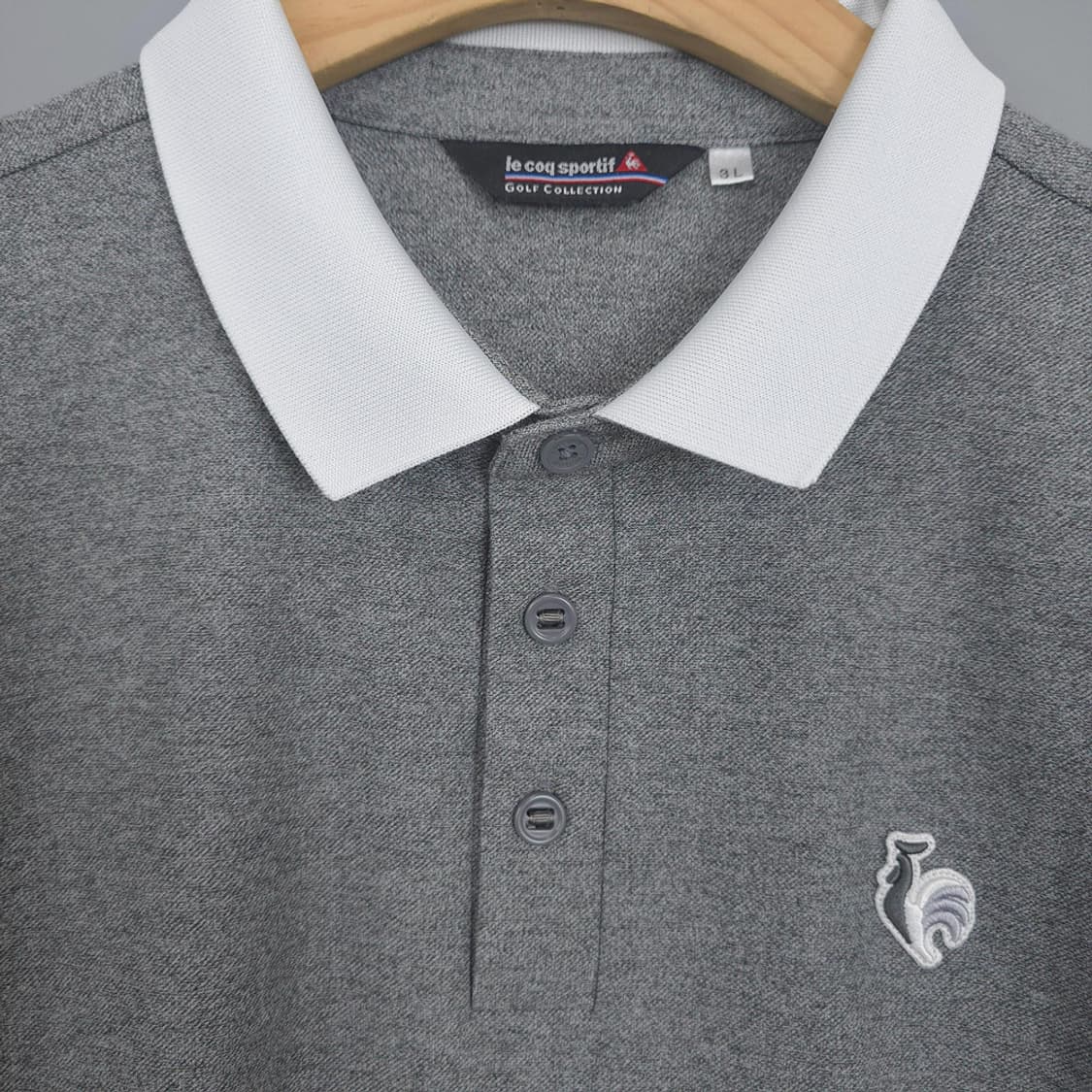 르꼬끄 골프 배색 카라 반팔티셔츠 110 상품이미지3