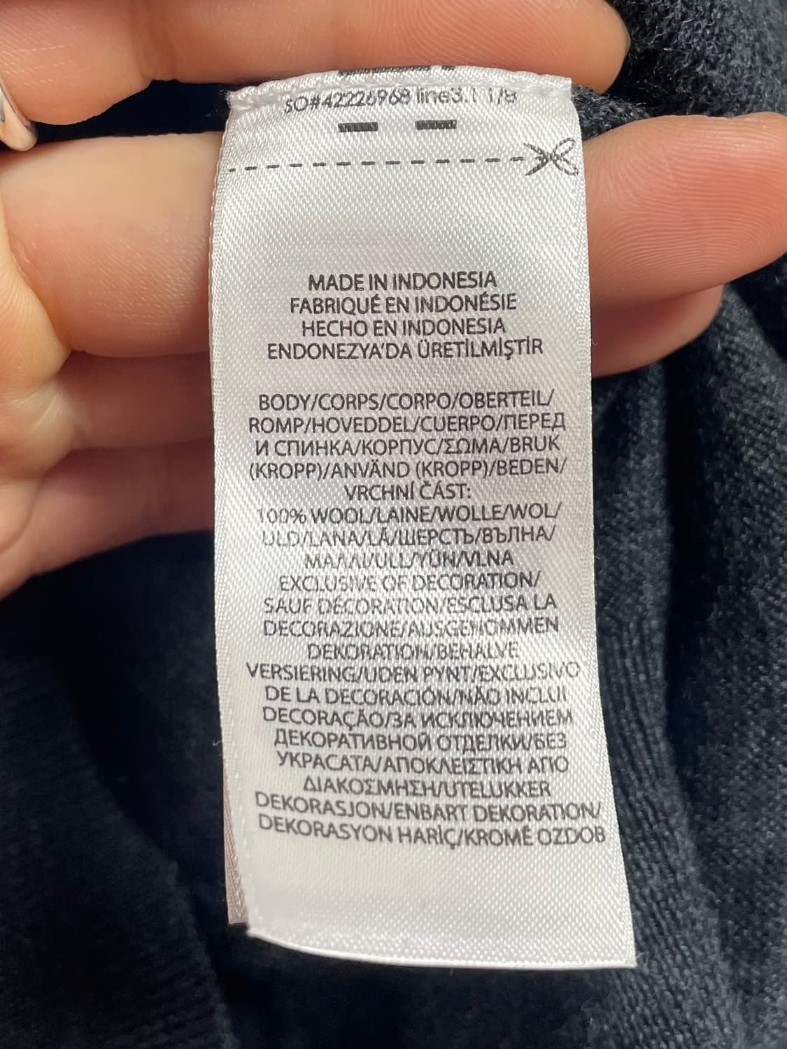 폴로 랄프로렌 울 브이넥 가디건 (on.553) 상품이미지6