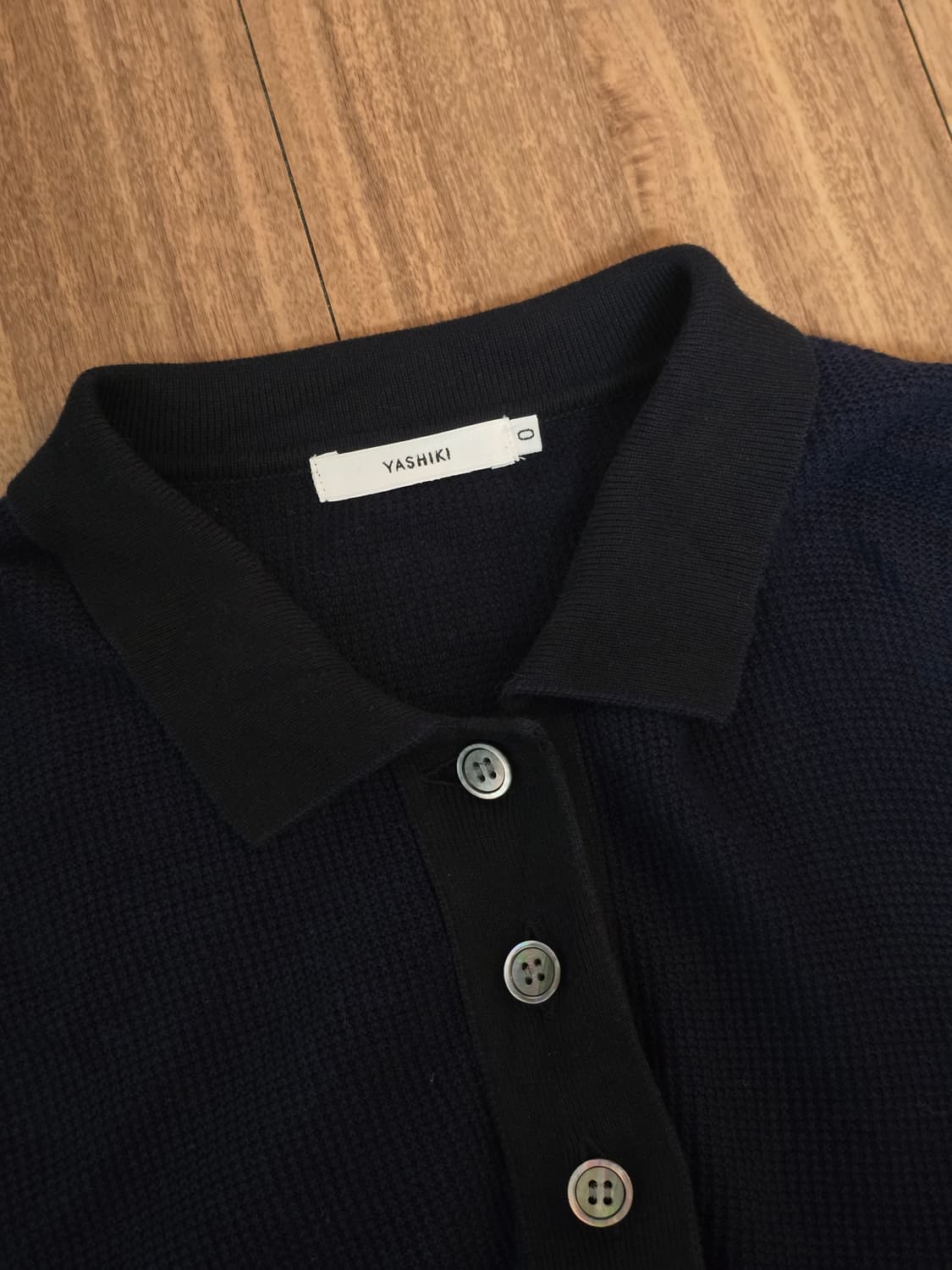 Yashiki hyoka Knit polo 상품이미지2