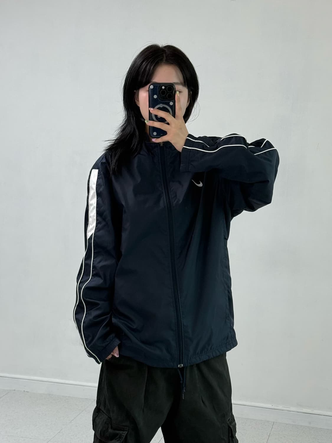 나이키 네이비 바람막이 상품이미지4