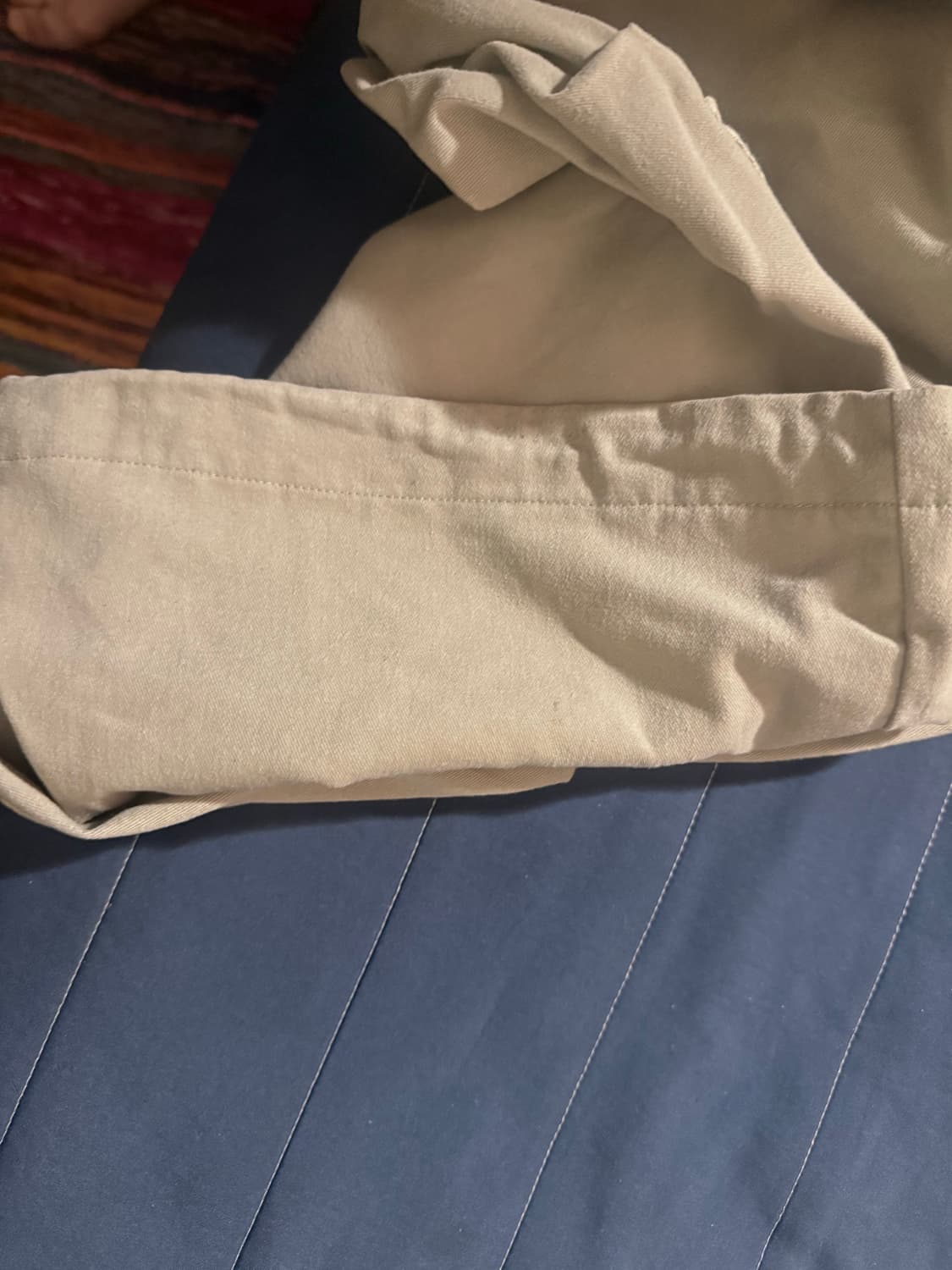 COYSEIO Soft Strap Line Pants Beige 상품이미지6