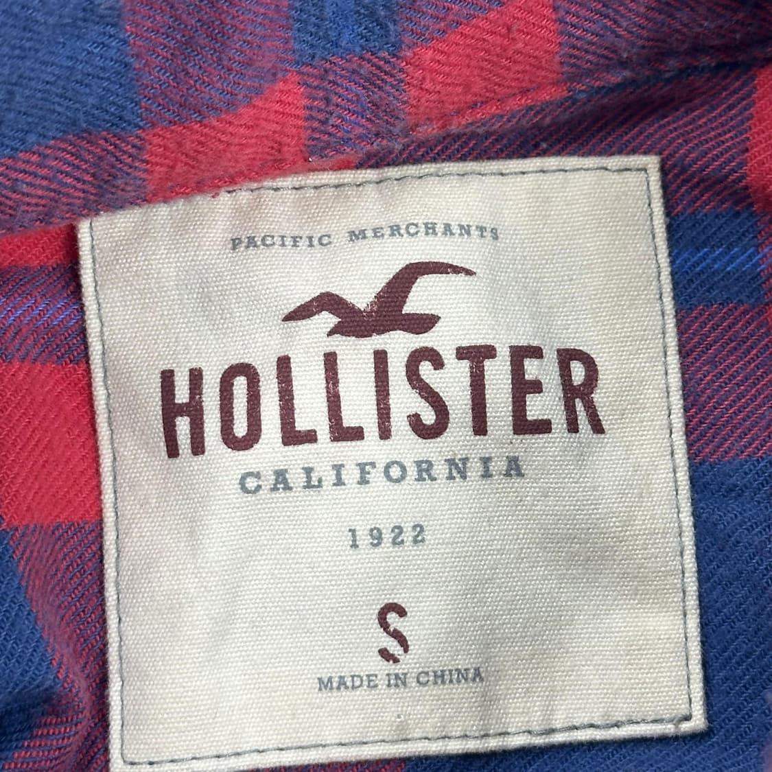 홀리스터 포켓 레드 타탄 체크셔츠 (S 여성추천) 상품이미지5