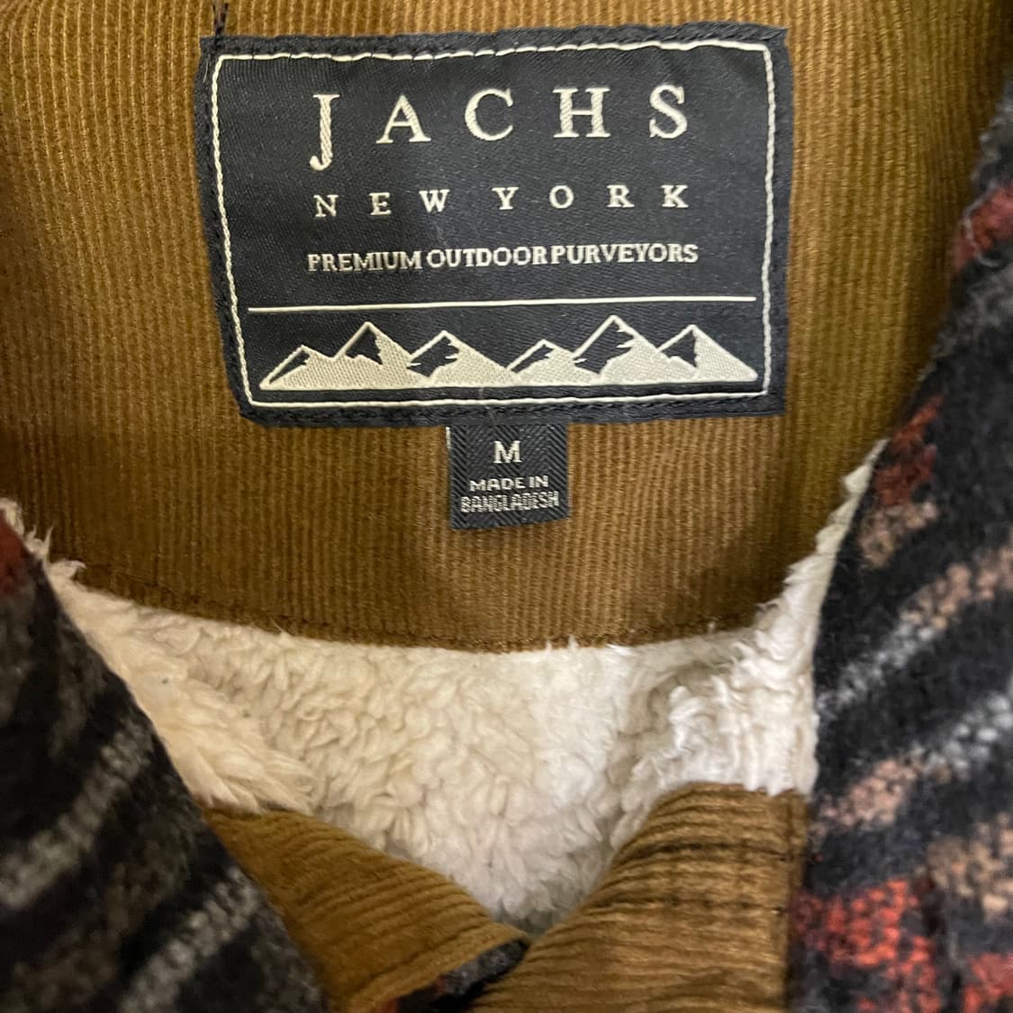 JACHS 멀티 패턴 셔츠자켓 상품이미지2