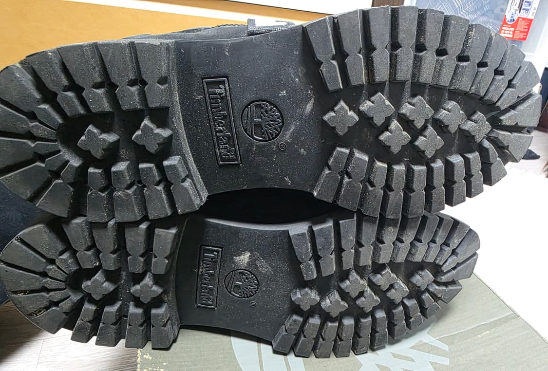 팀버랜드 6인치 프리미엄 레터링 블랙부츠(275~280) 상품이미지9