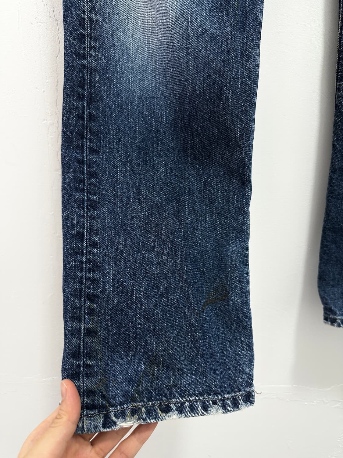 Back Number 00s washing denim pants 상품이미지7
