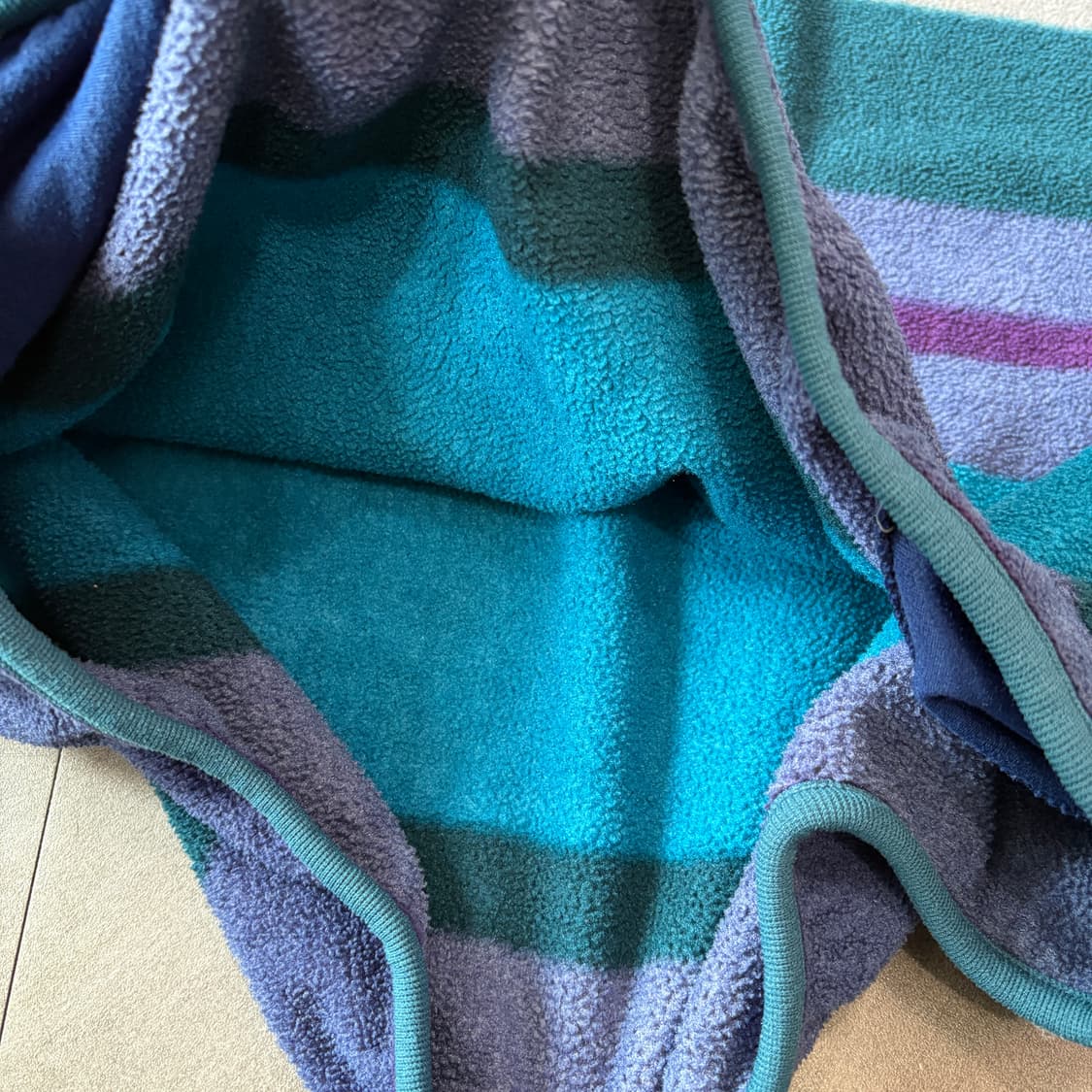 90s L.L.bean 90년대 생산 엘엘빈 스트라이프 신칠라 스냅티 상품이미지9