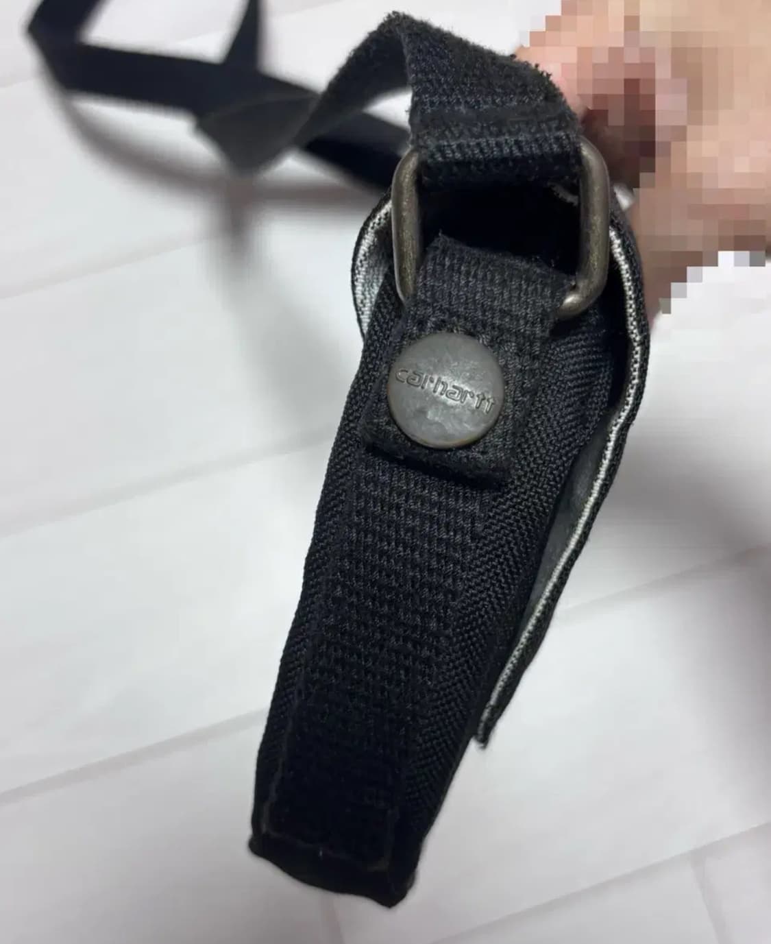 무료배송) 칼하트 에센셜 파우치 블랙 미니 크로스백 상품이미지7