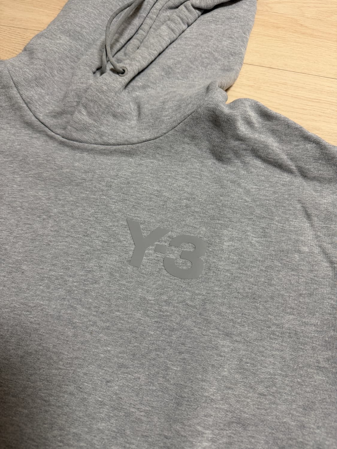 Y-3 후드 티셔츠 그레이 한국 XL사이즈 상품이미지2