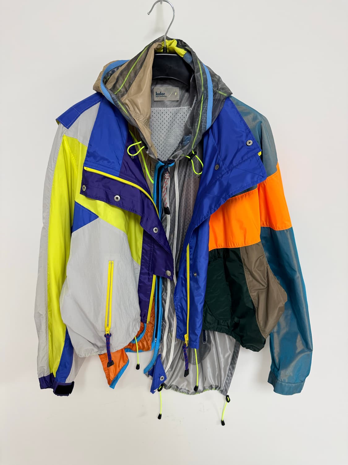 kolor 레이어드 바람막이 상품이미지3