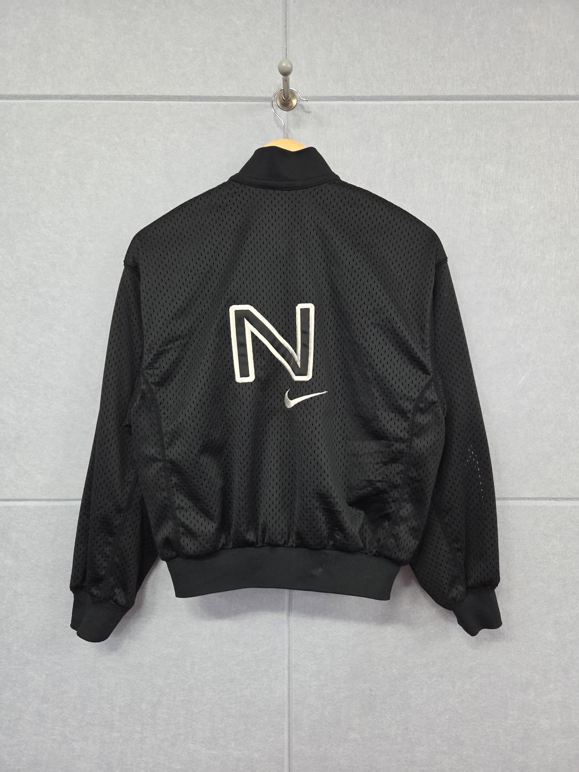 NIKE 나이키 빈티지 후면 N 빅로고 메쉬 집업 자켓 상품이미지4