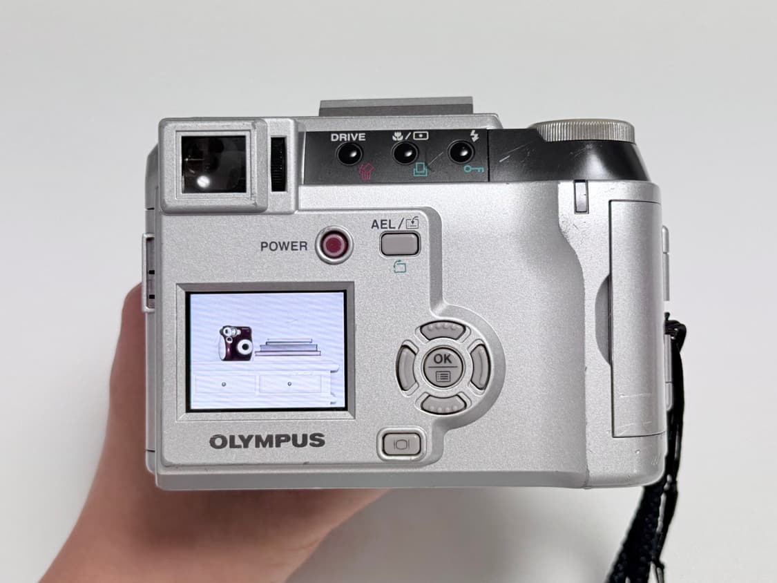 올림푸스 카메디아 C-700 빈티지 디지털카메라 상품이미지2