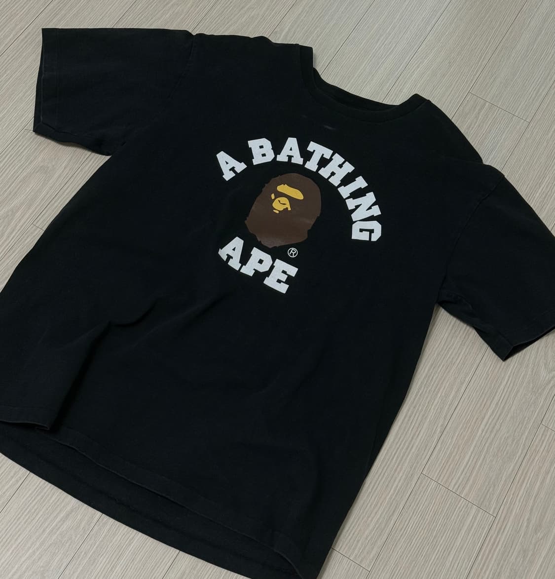 베이프 반팔 블랙 L 상품이미지1