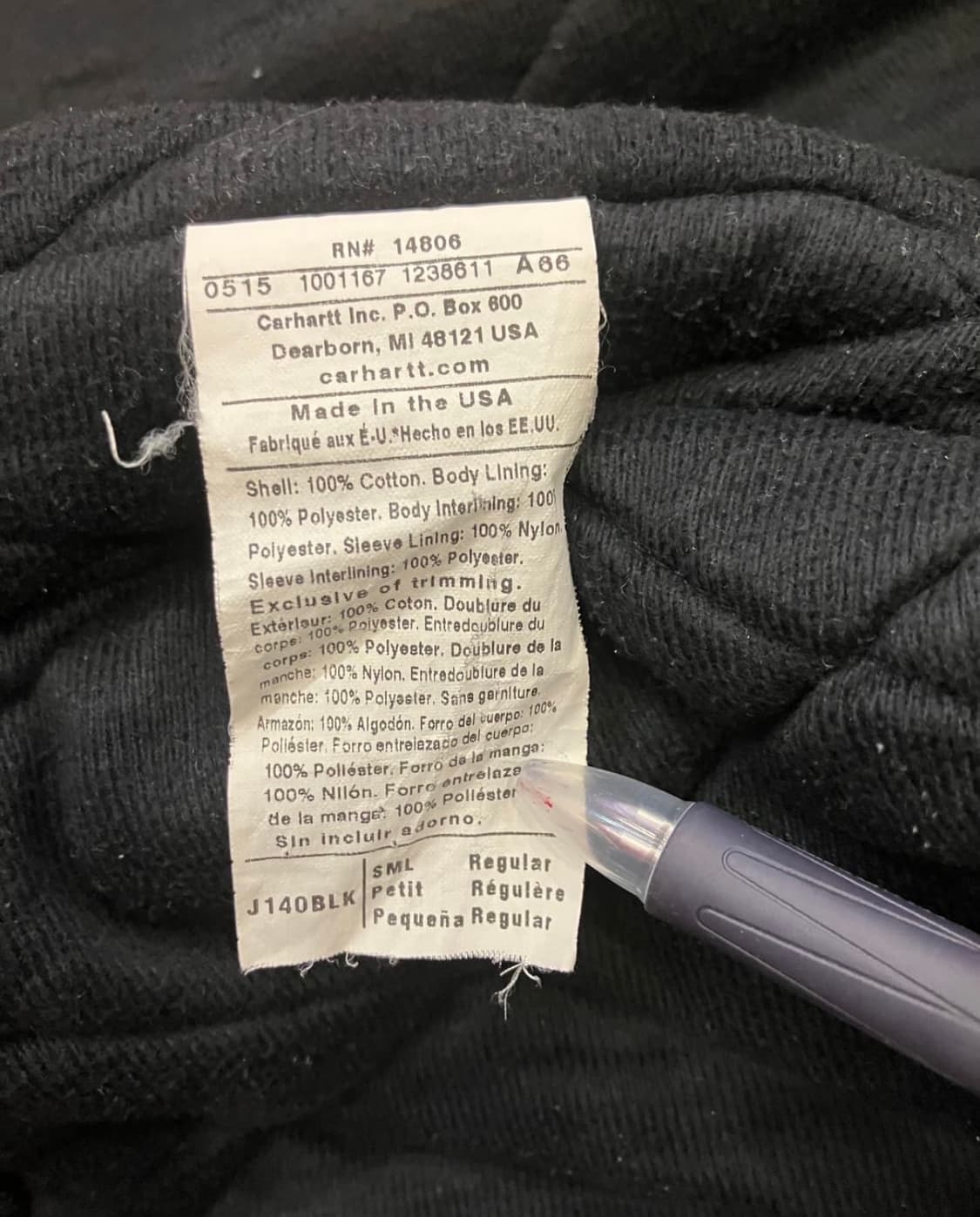 (S)칼하트 덕 액티브 자켓 상품이미지6