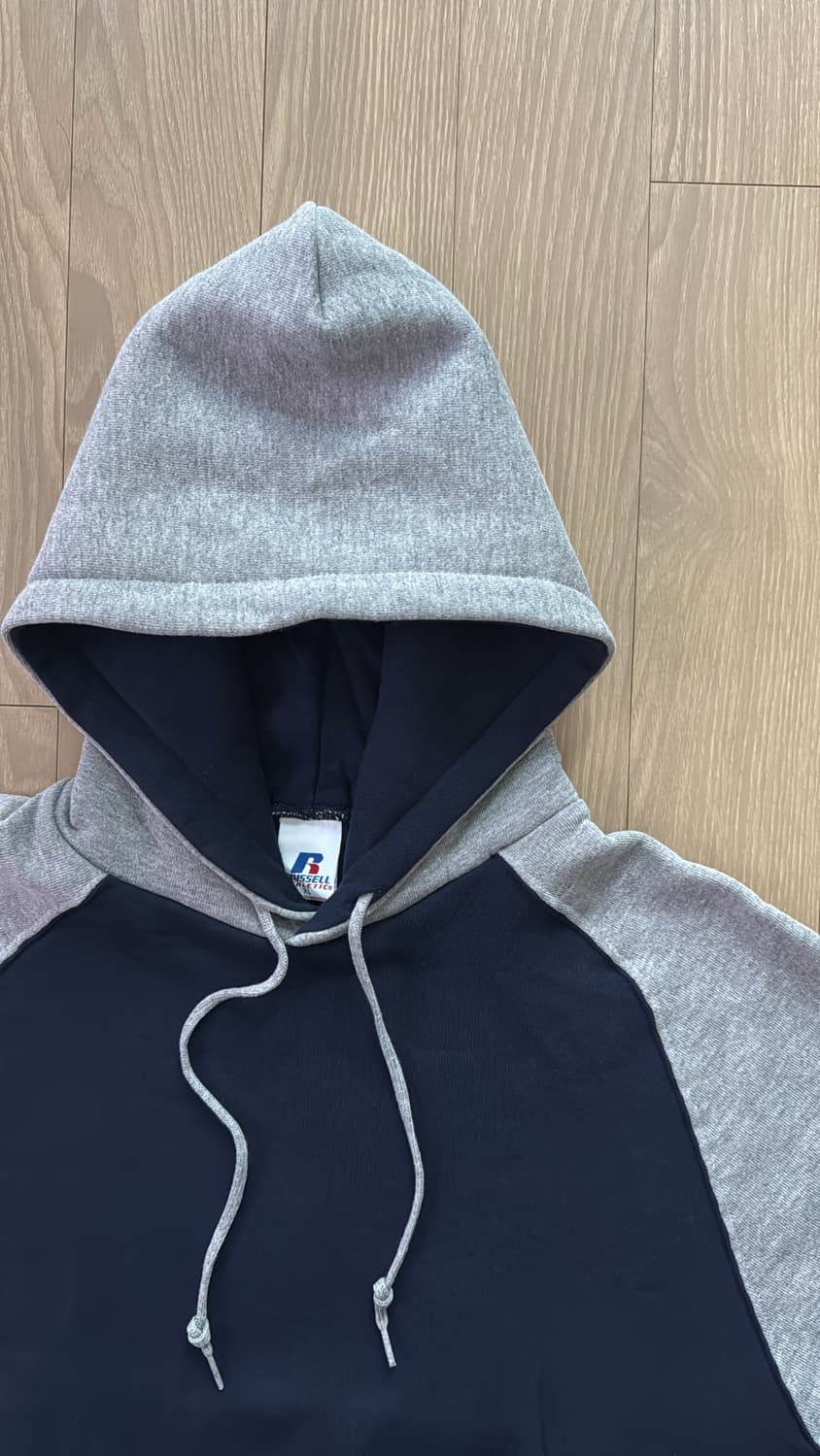 2000s 러셀 애슬레틱 래글런 후드티 상품이미지3