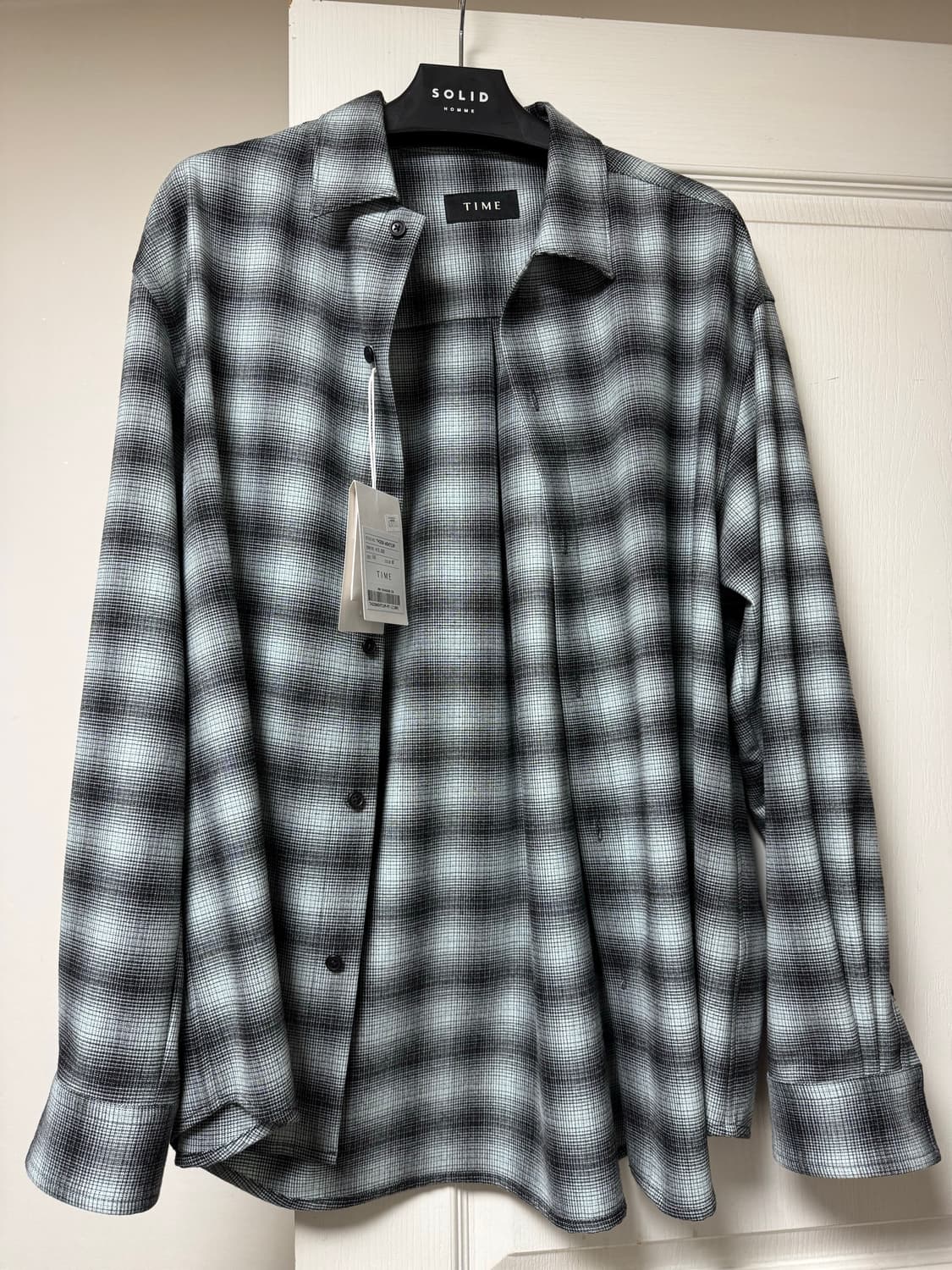 타임옴므 옴브레 셔츠 100 상품이미지2