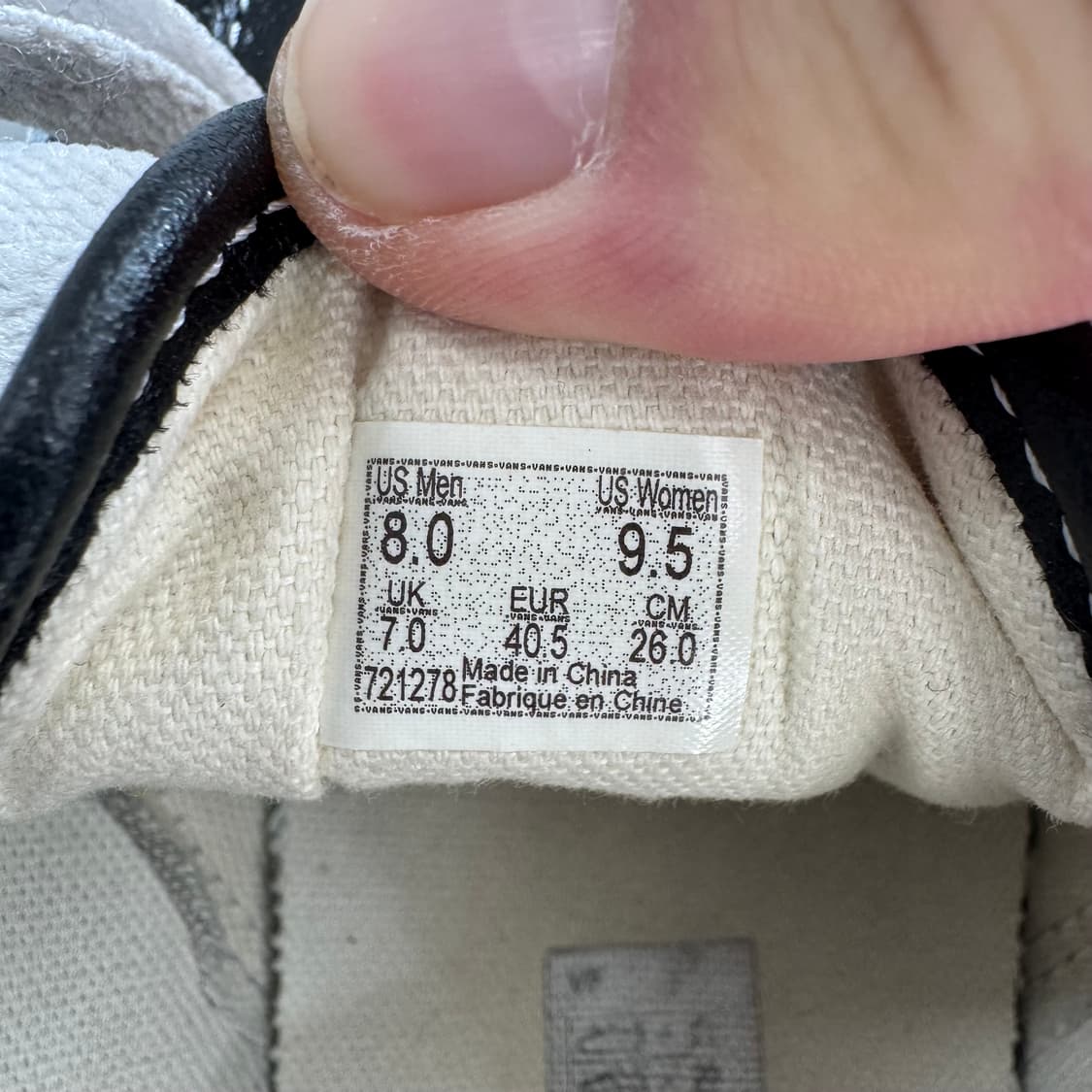 반스 레더 올드스쿨  상품이미지6