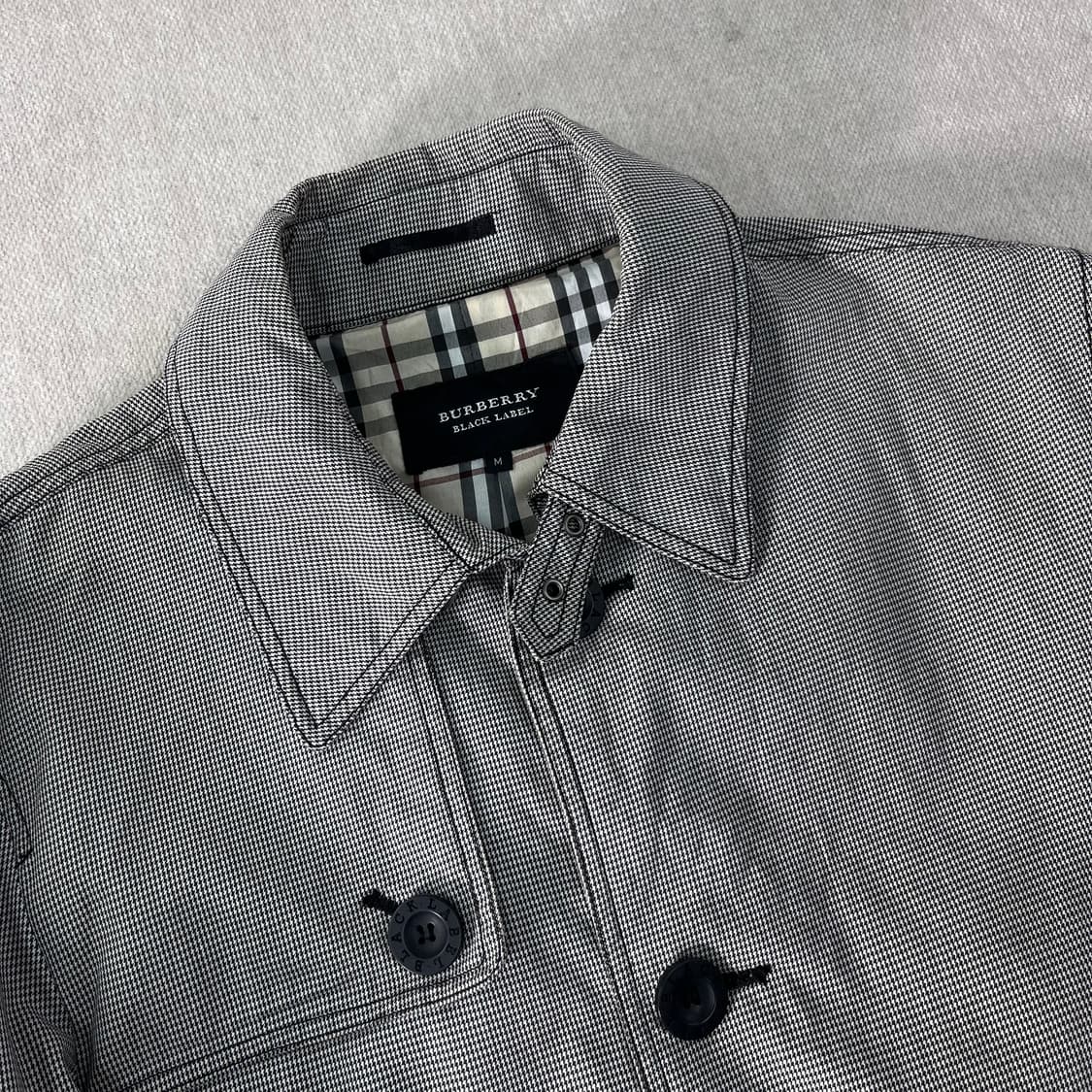 W 95 버버리 90s 블랙라벨 일본판 싱글코트 상품이미지2