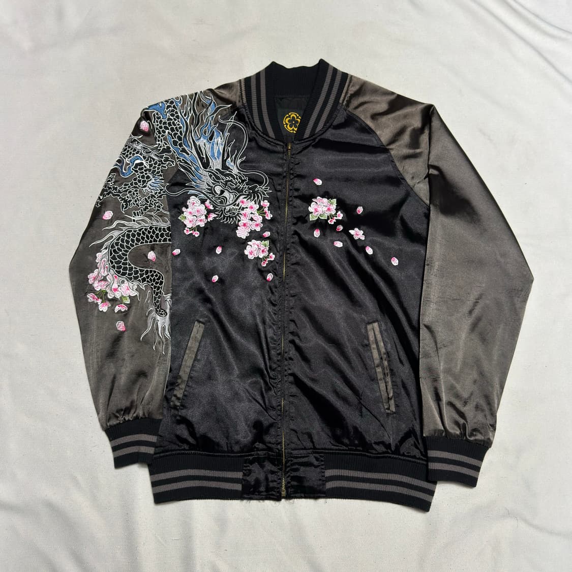 L ROGUE 용 벚꽃 자수 스카쟌 상품이미지2