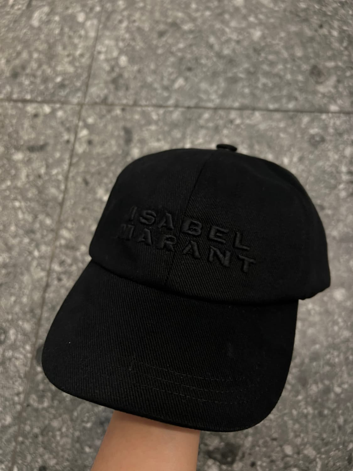 이자벨마랑 베이직 로고 캡 처분  상품이미지1