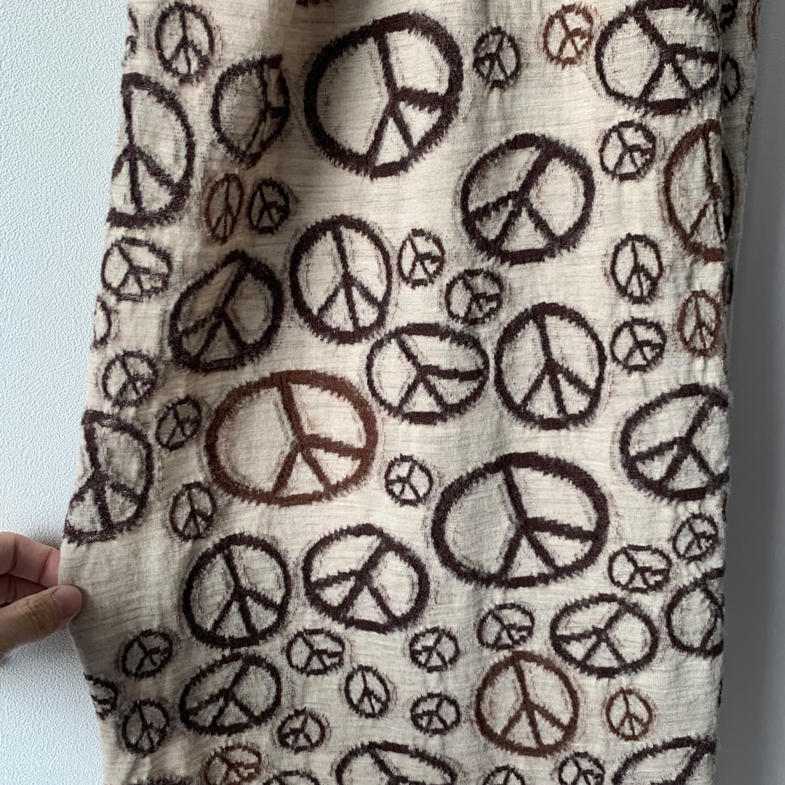 축융 울 피스마크 HAPPY 머플러 상품이미지6