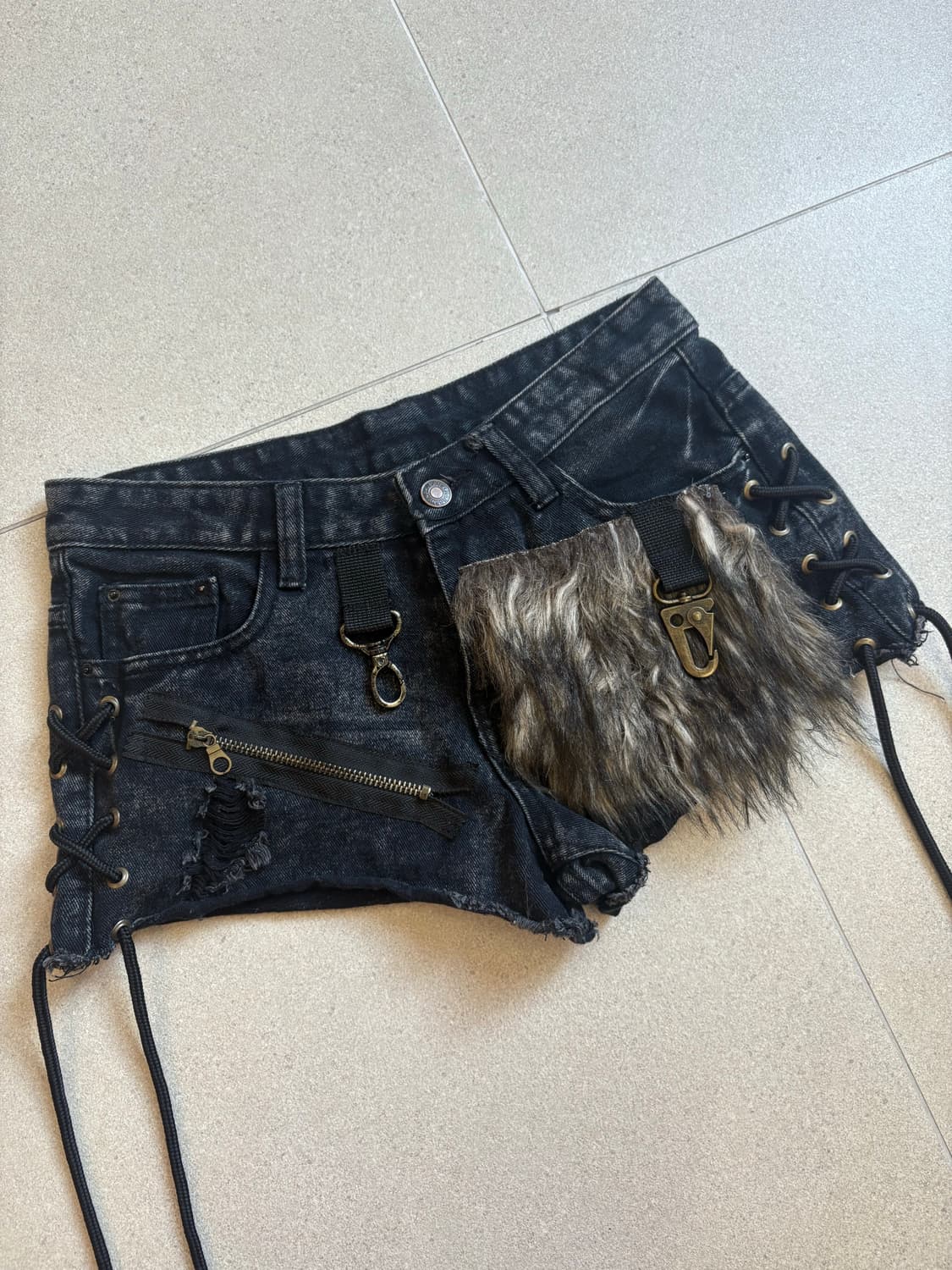 퍼 아일렛 커스텀 숏츠 상품이미지2