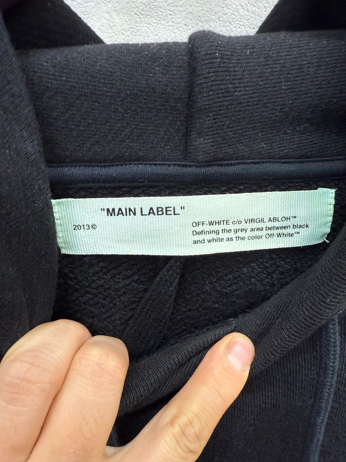 오프화이트 11주년 19SS 핸드 플래닛 레이어드 후드 티 (s size 상품이미지3
