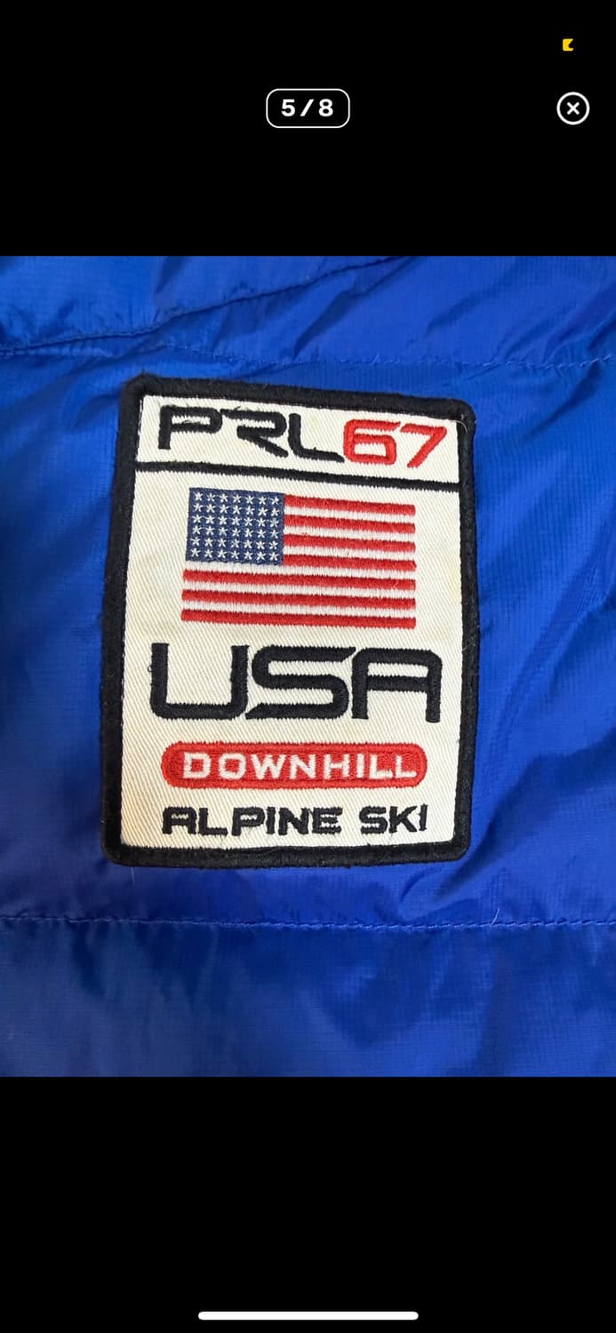 폴로 빅포니 성조기 패딩 상품이미지5