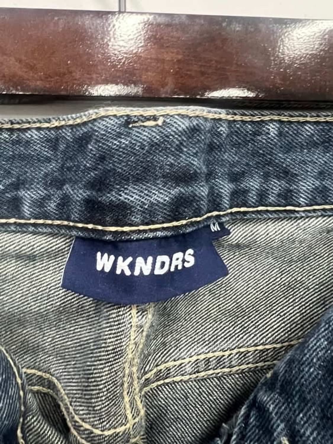 WKNDRS 진청바지 상품이미지3