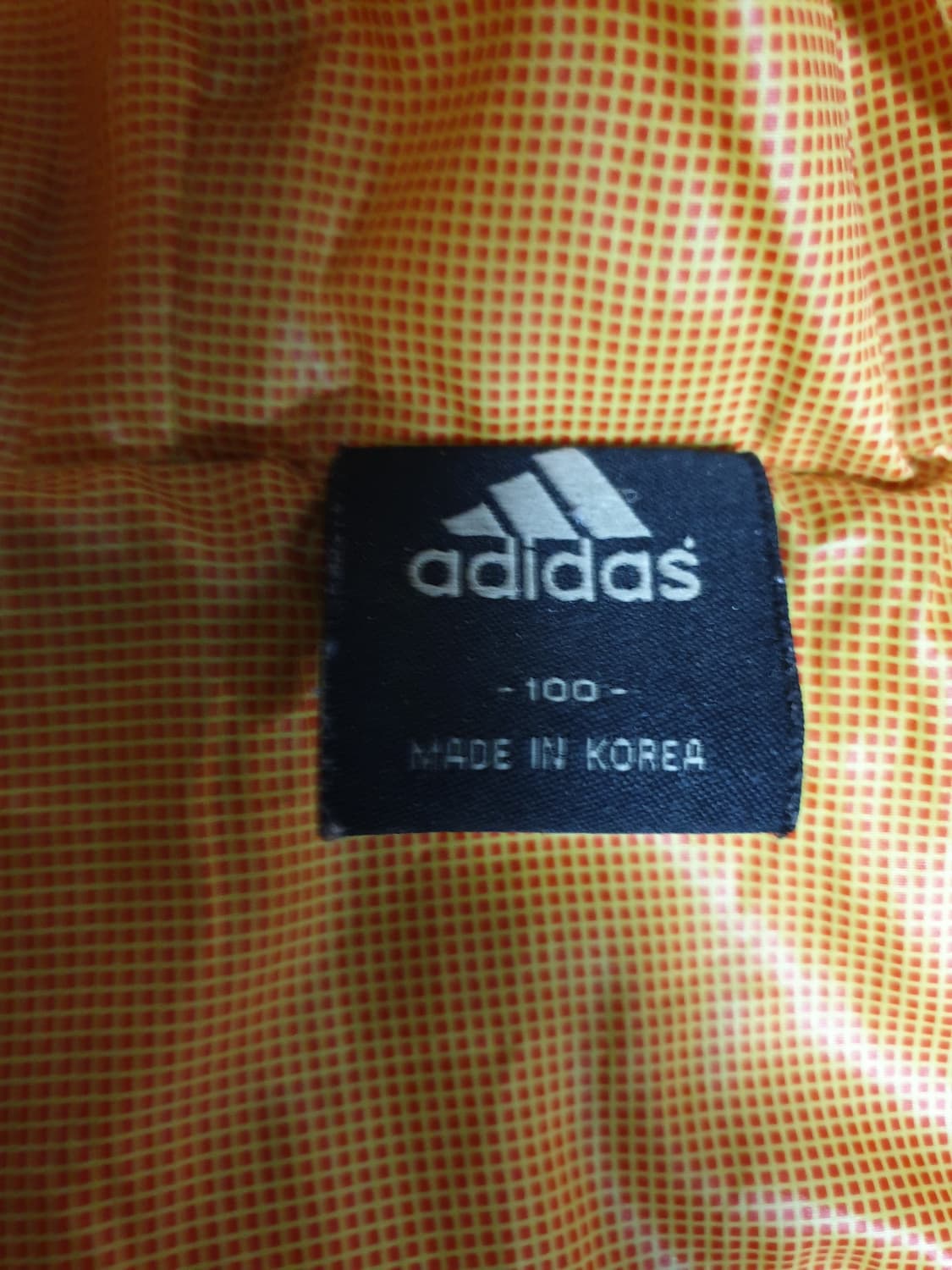 아디다스 올드스쿨 Q4S  칼라지퍼 덕다운 푸퍼 유광 패딩 (L) 상품이미지4