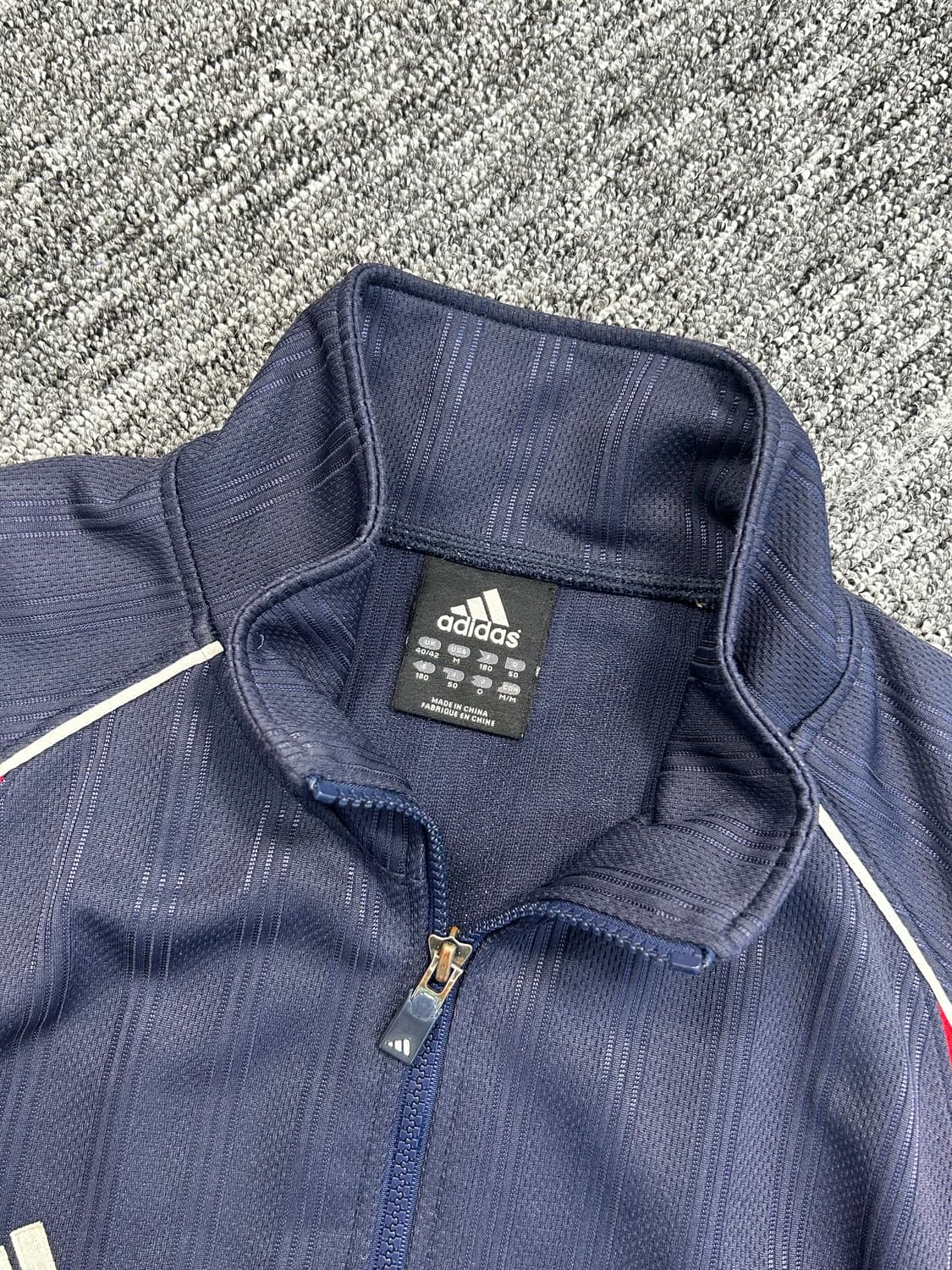 아디다스 00s 제펜 배색 트랙탑 져지 M 상품이미지5