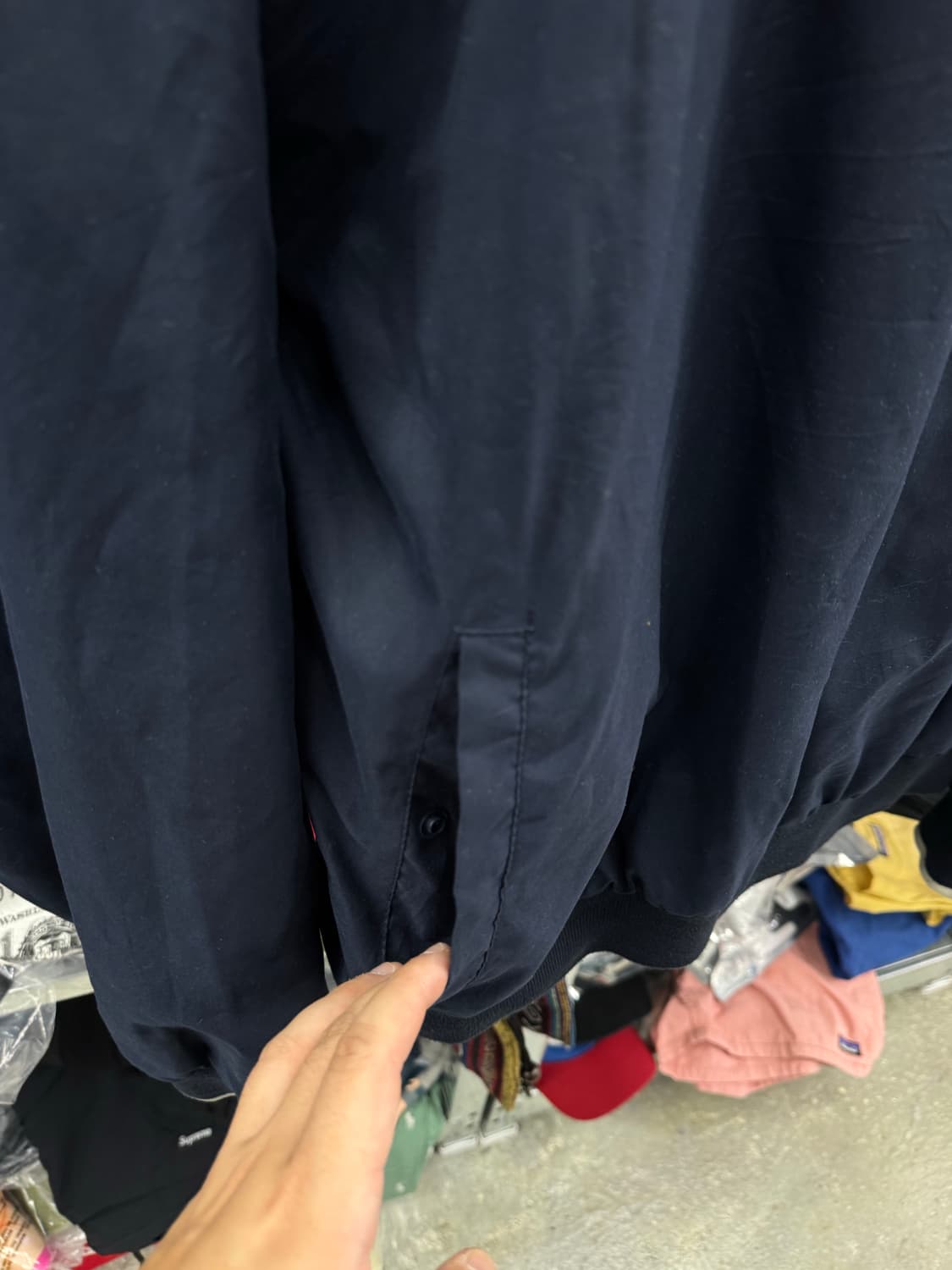 90년대 올드스쿨 나이키 아노락 반집업 상품이미지2