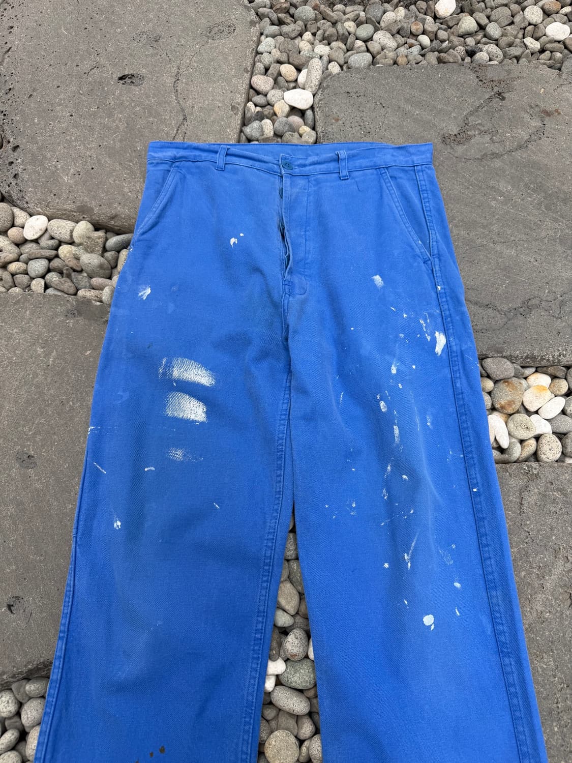 70s DISTRESSED PAINT SPLATTERED 프렌치워크팬츠 상품이미지3