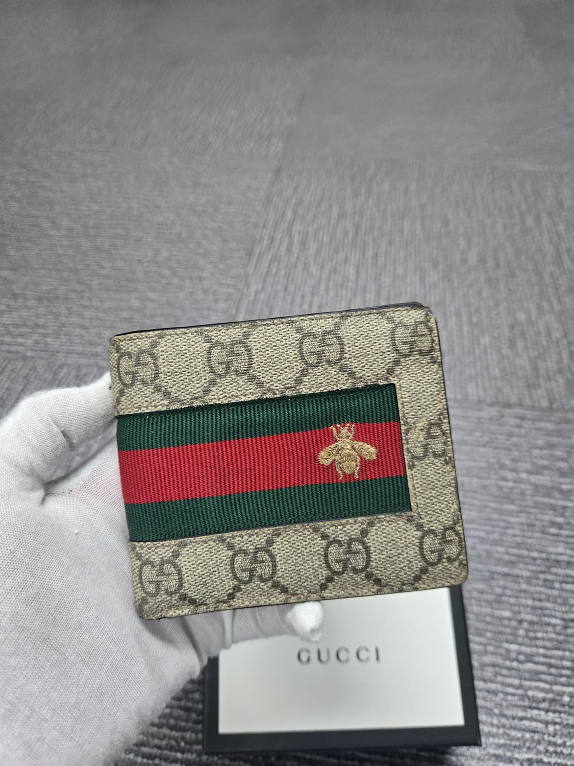 [특가][정품] 구찌 애니멀 꿀벌 반지갑 상품이미지1