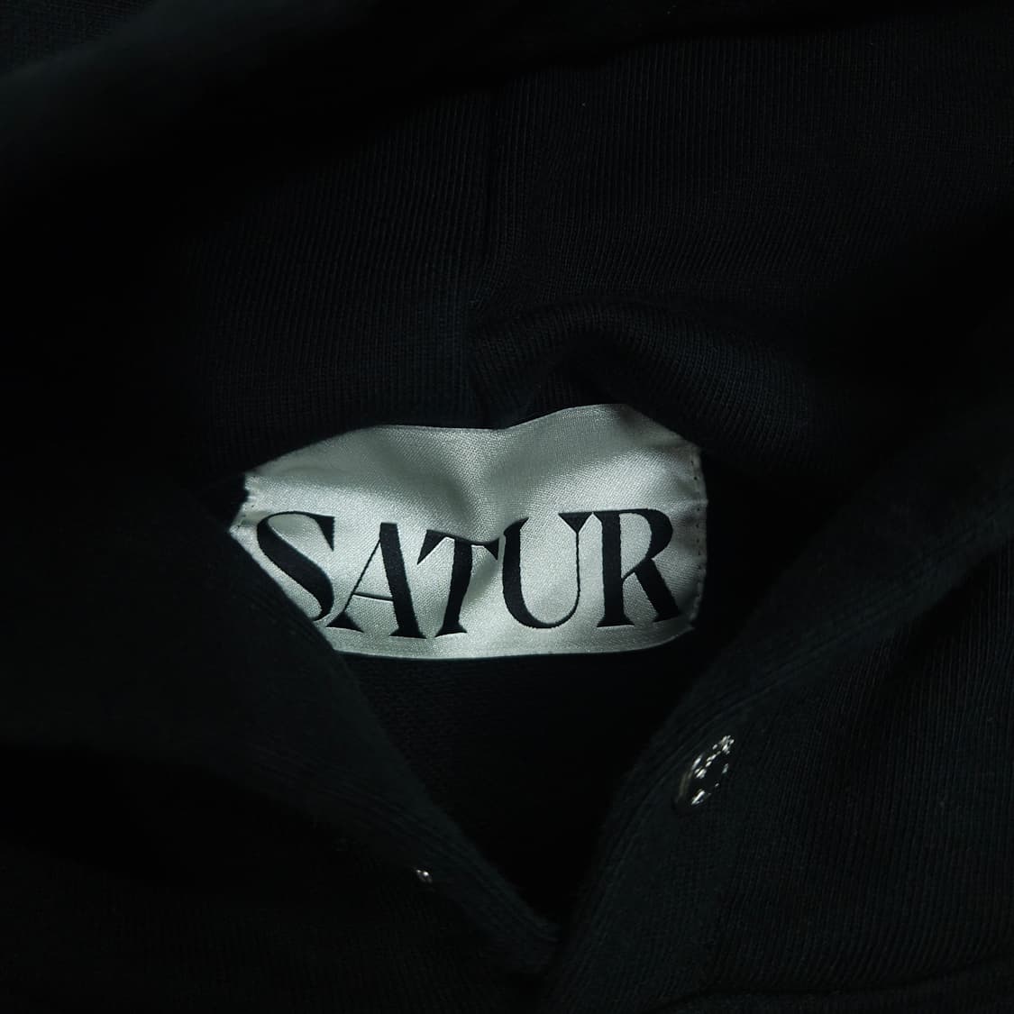 세터 리벳 아플리케 포켓 로고 후드 M 상품이미지4