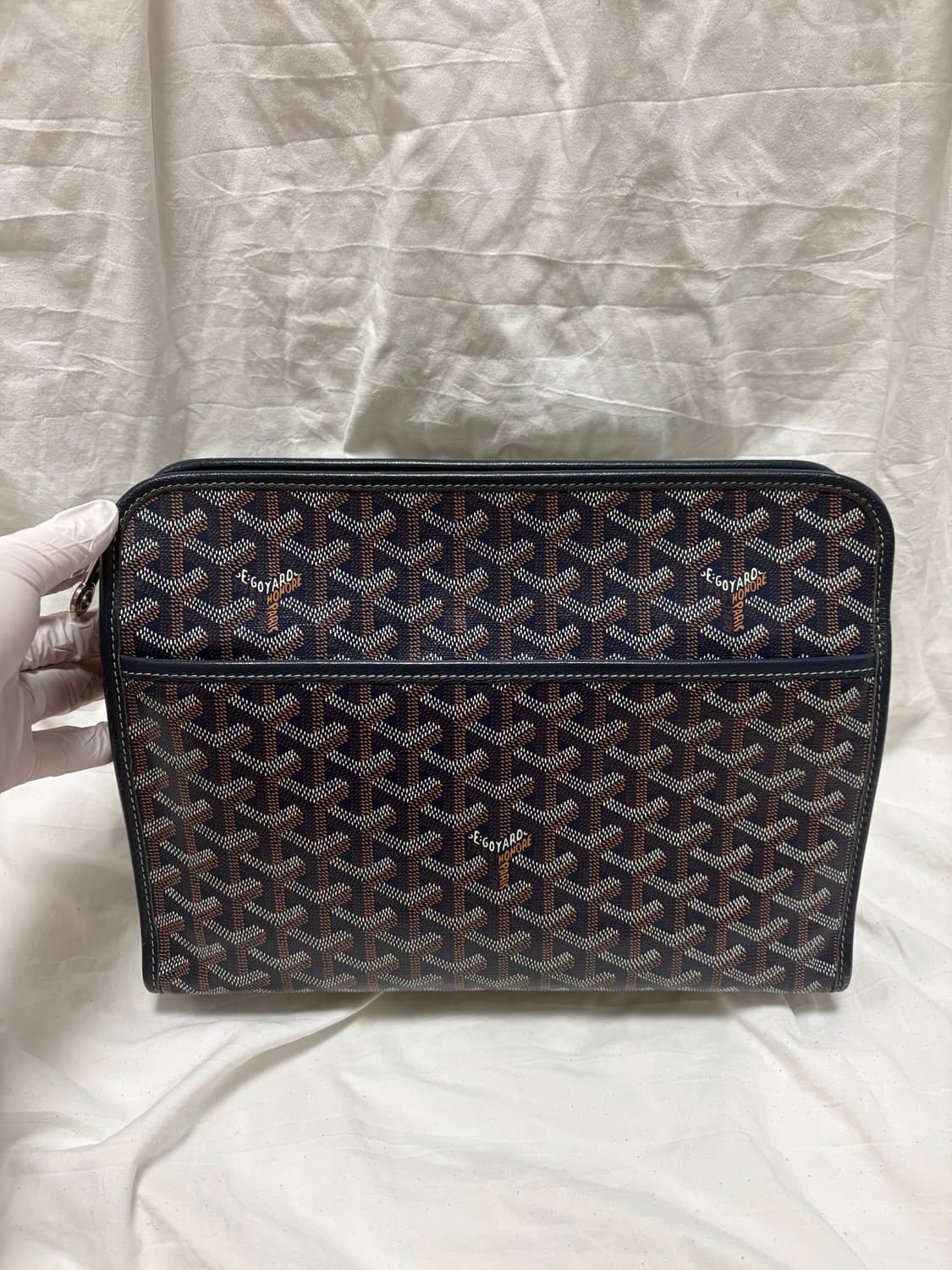 [정품/당일배송] 고야드 쥬방스 네이비 GM 클러치 상품이미지1