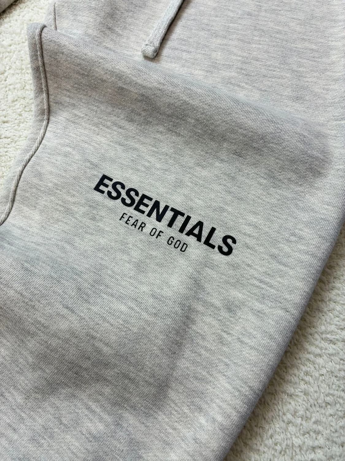 에센셜 피어오브갓 로고 베이직 스웻 조거 팬츠 PN5848 상품이미지5