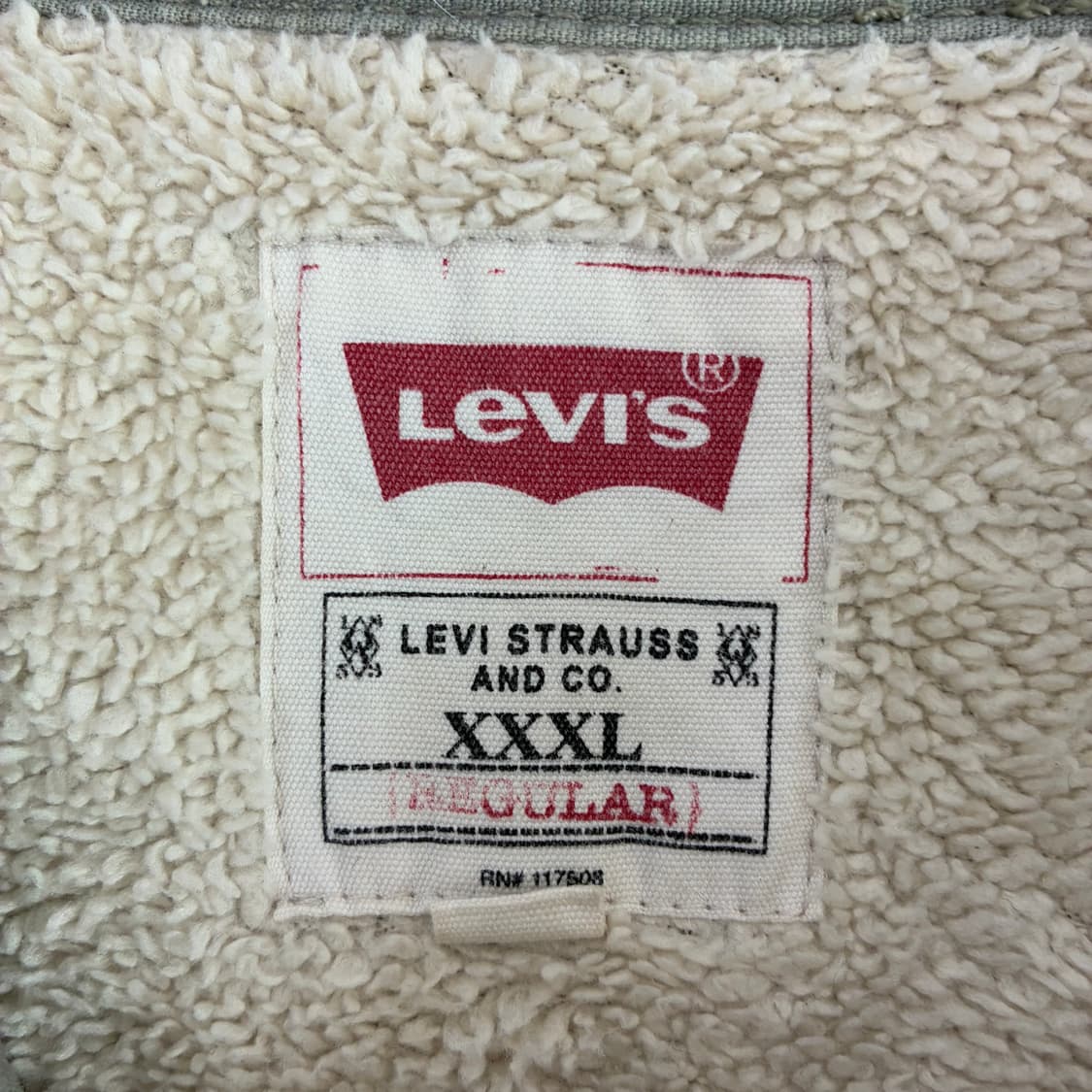 Levi's 리바이스 화이탭 쉐르파 립스탑 워크 투포켓 셔츠 상품이미지7