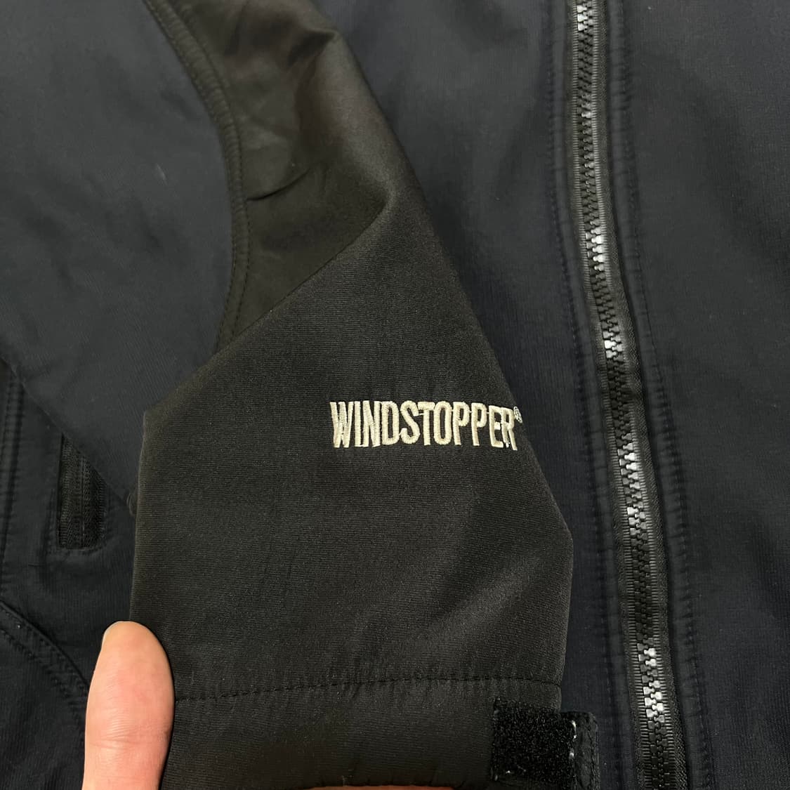 자라 남성 뽀글이 양털 카라 워싱 데님 트러커 자켓 [블랙] M/95 상품이미지6