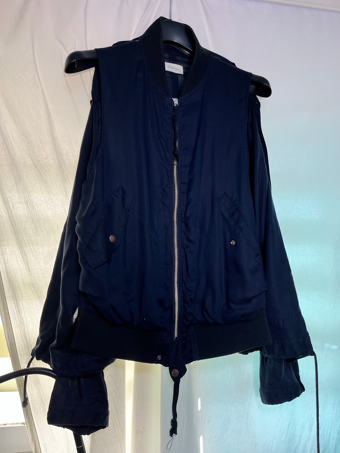 Bed J.W Ford 레이어드 큐프라 자켓 상품이미지8