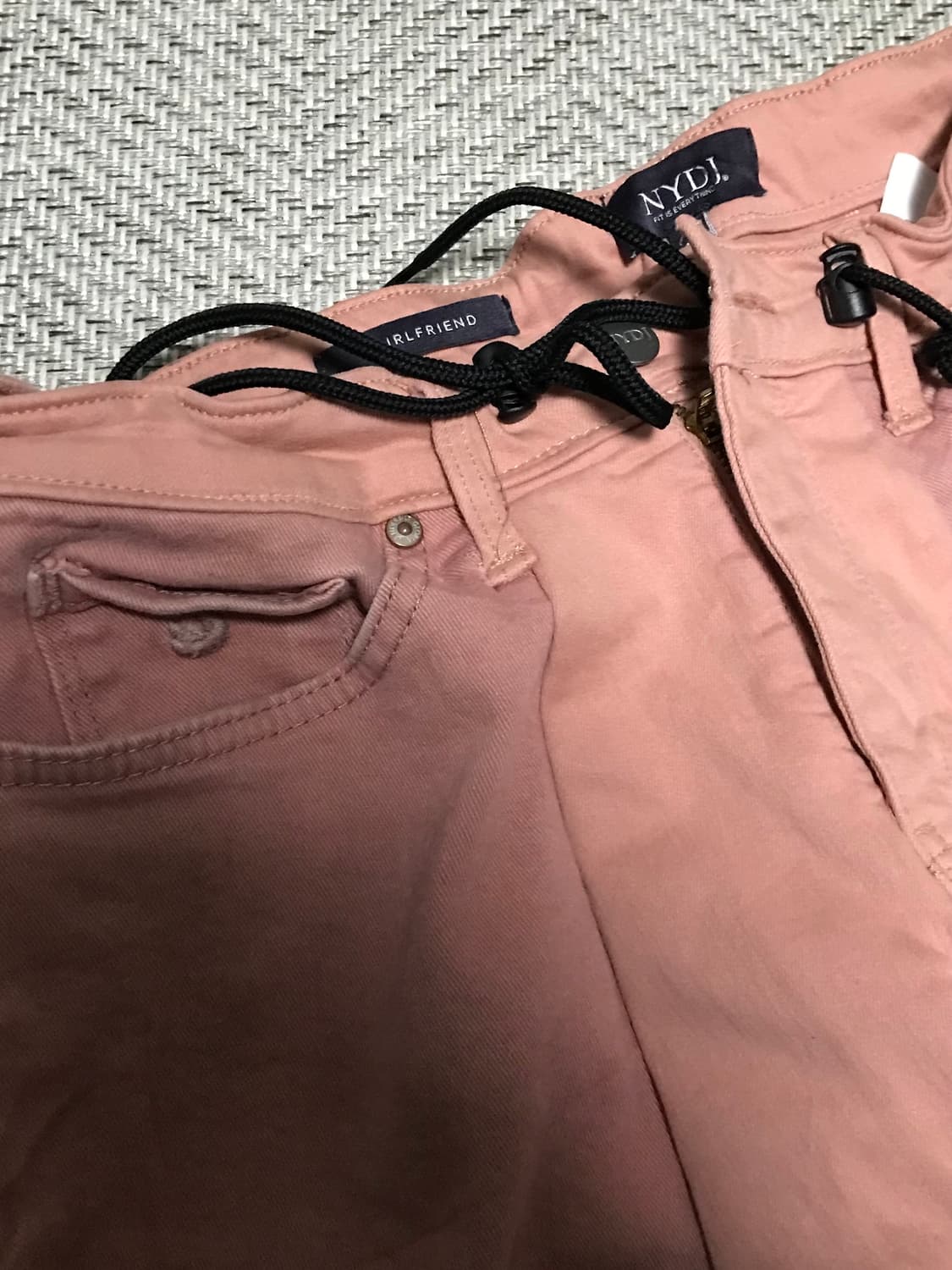 빈티지 와이즈걸 커팬 핑크 / 와걸 커스텀팬츠 상품이미지3