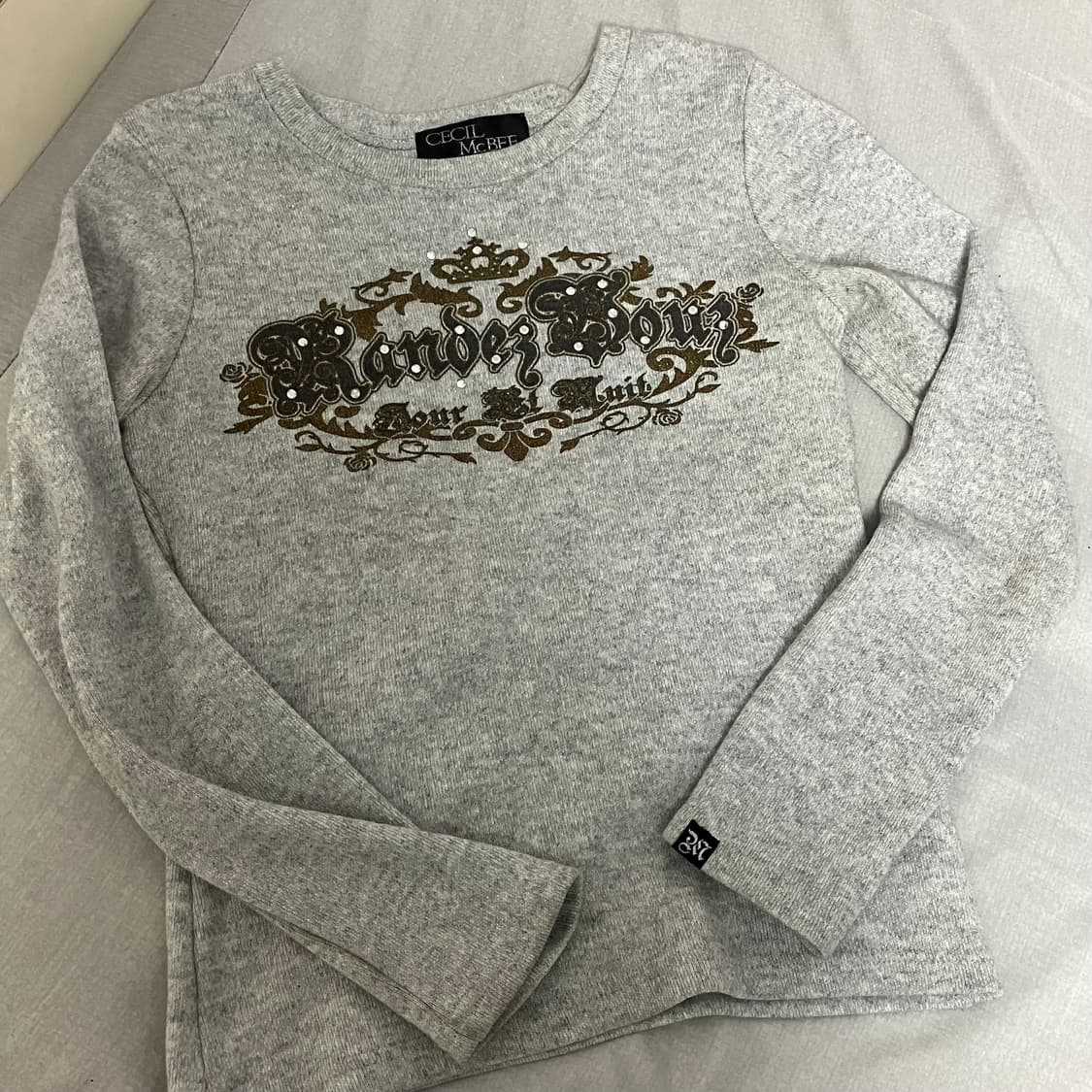 일본빈티지 긴팔티 y2k 긱시크 슬리브 상품이미지1