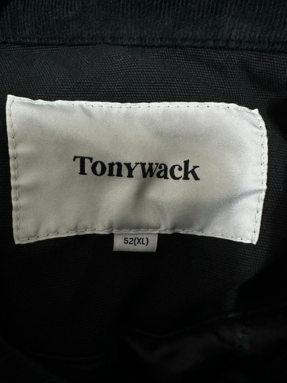 토니웩 이펙트 코듀로이 블랙 워크자켓 상품이미지5