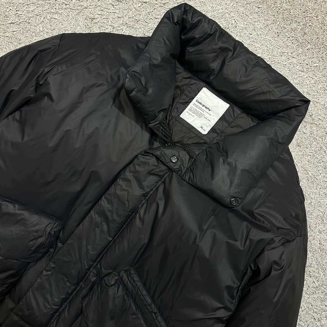 [105] 코드그라피 패딩점퍼 상품이미지1