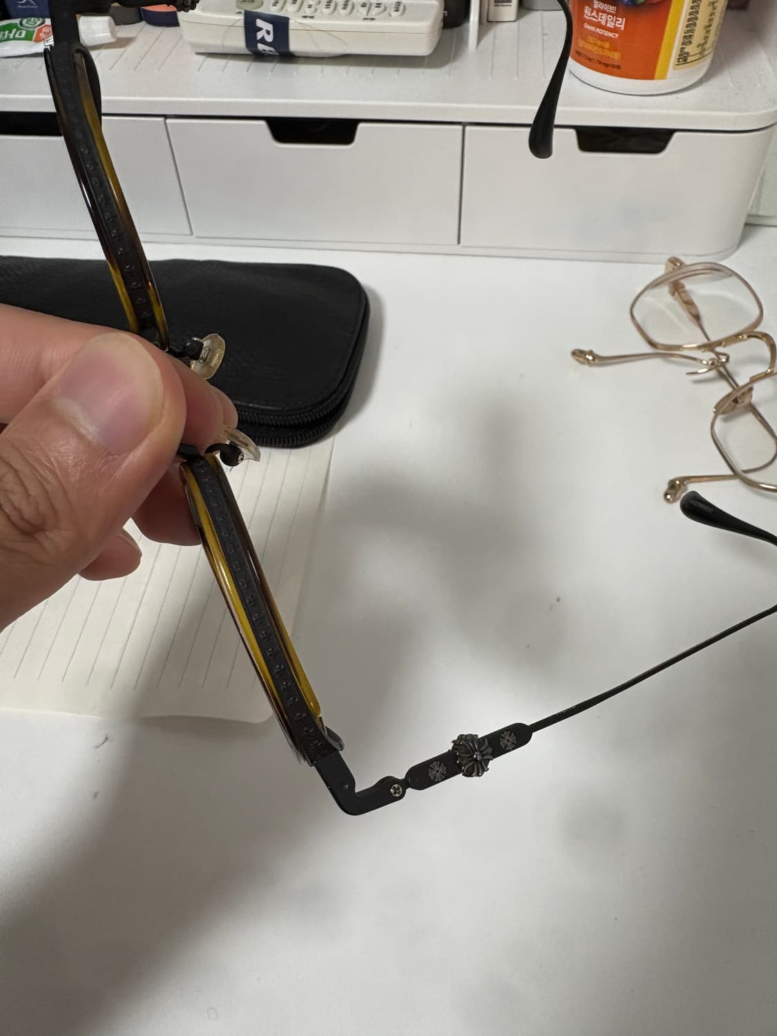 크롬하츠 거쉬 안경 풀구성 판매 상품이미지4