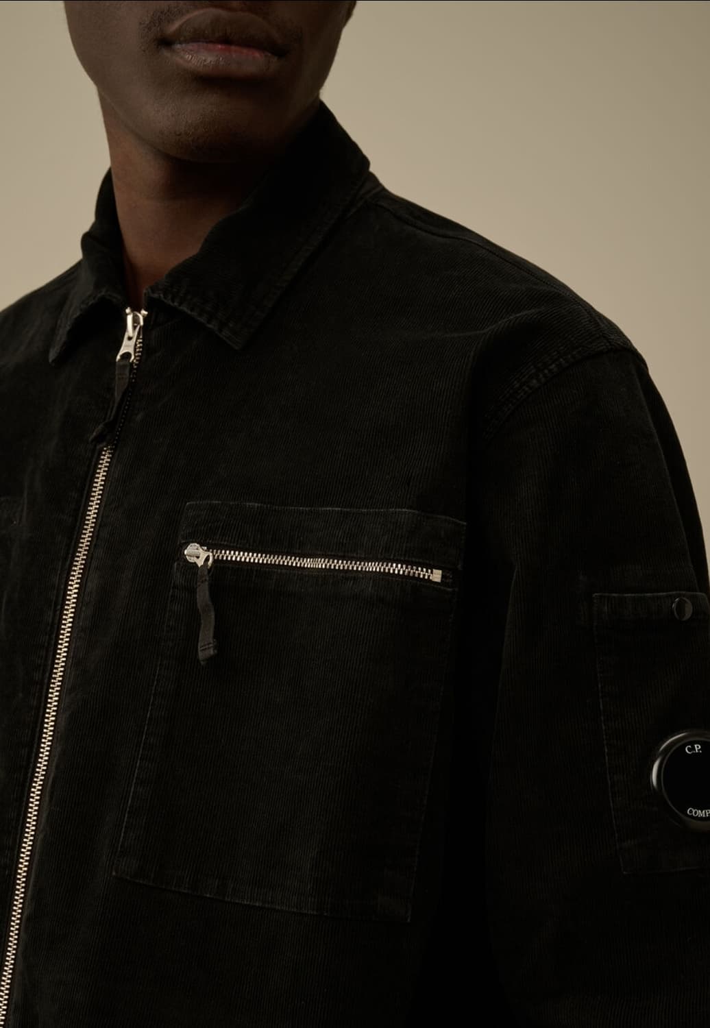 CP컴퍼니  코듀로이 렌즈 지퍼 오버셔츠 상품이미지4