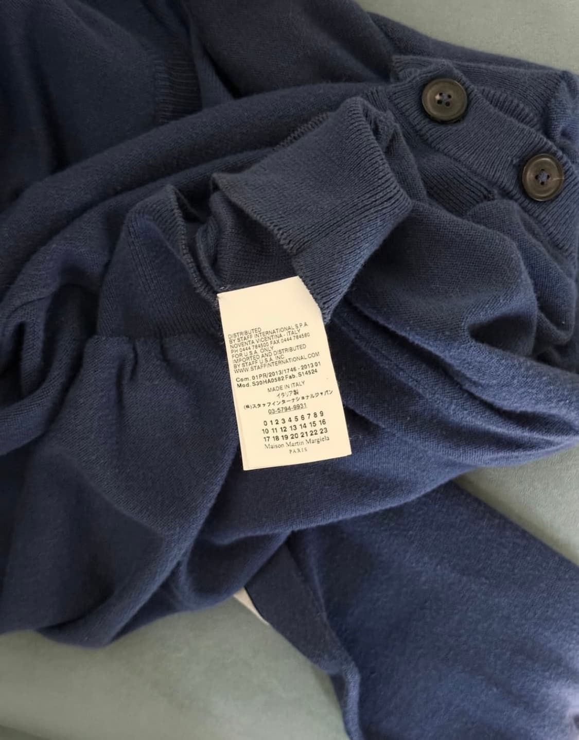 Martin Margiela Elbow Patch Cardigan 상품이미지5
