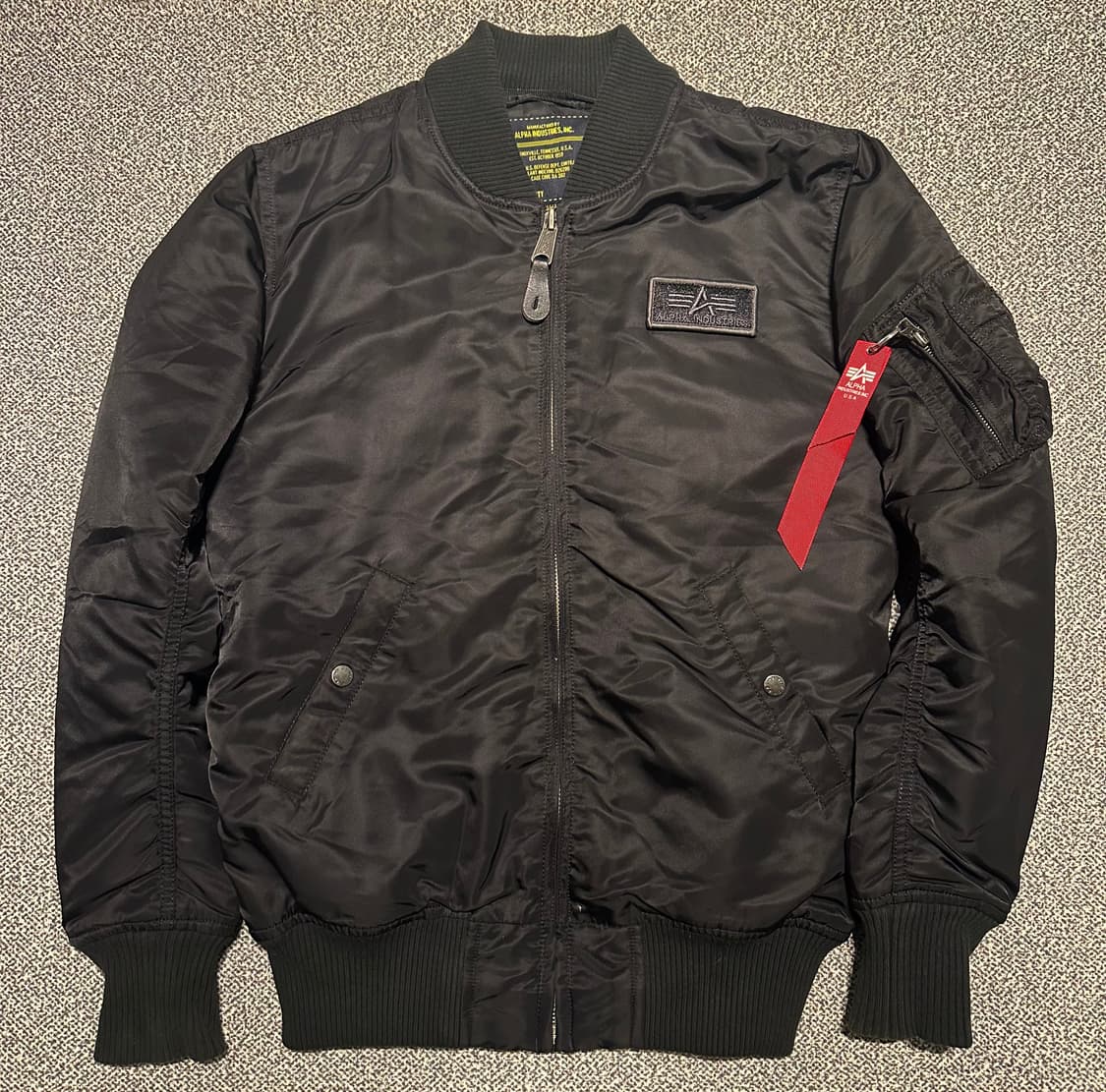 알파인더스트리 ma-1 항공점퍼 XS 상품이미지1
