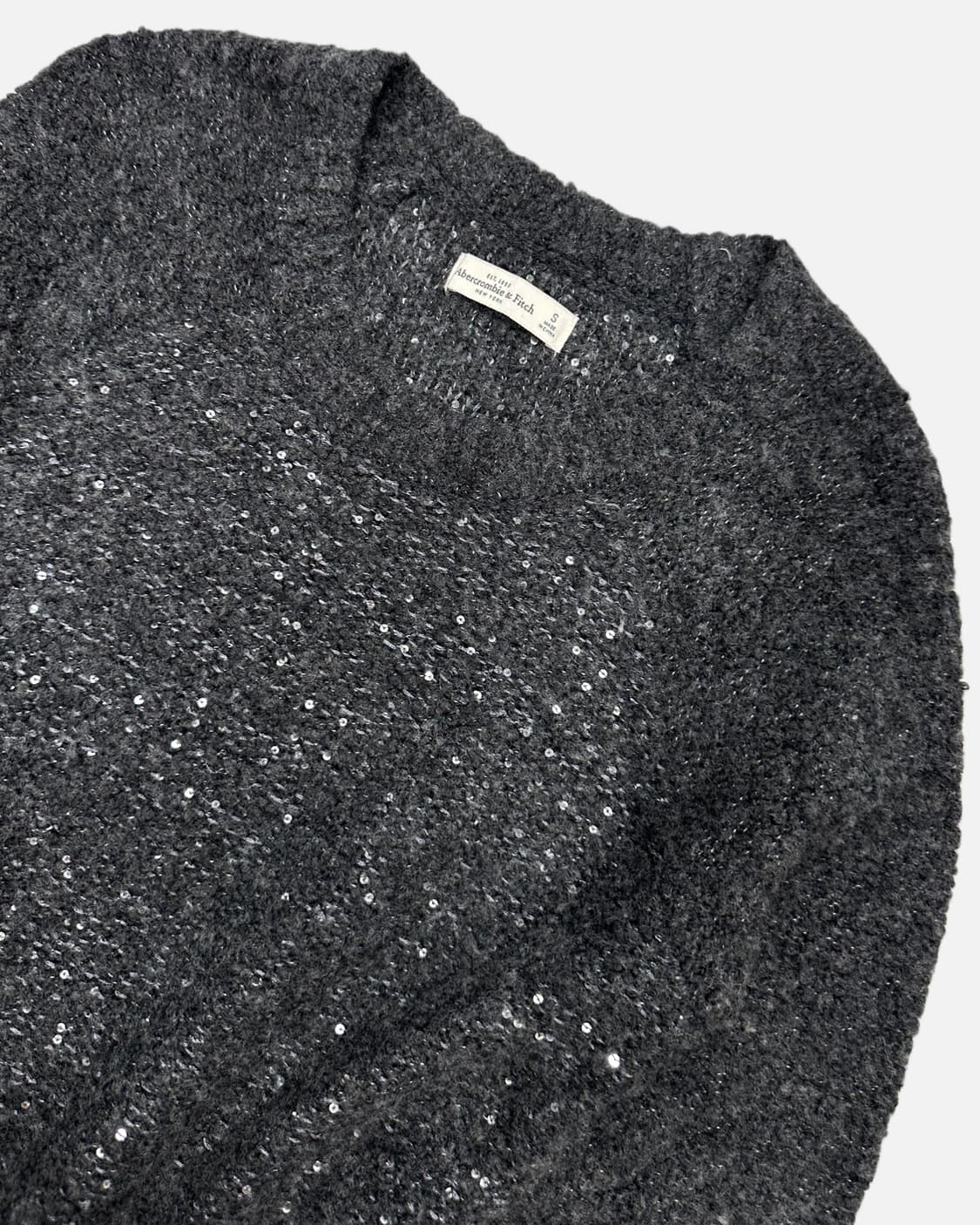 charcoal texture spangle knit 상품이미지3