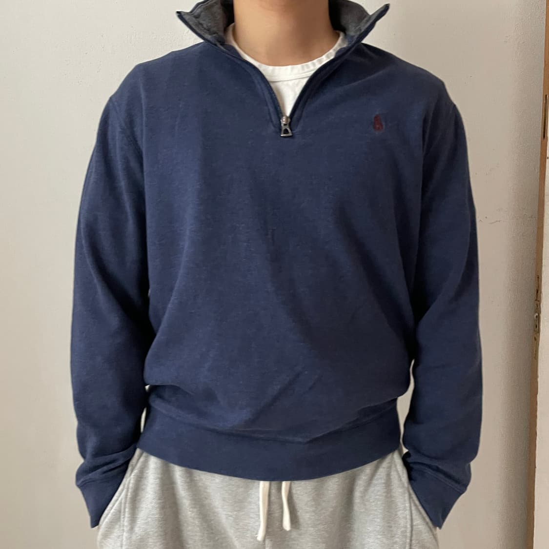 폴로 하프집업 스웻셔츠 상품이미지1