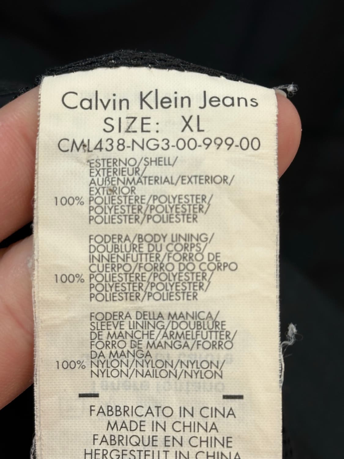 Clavin klein zip up jacket 상품이미지8